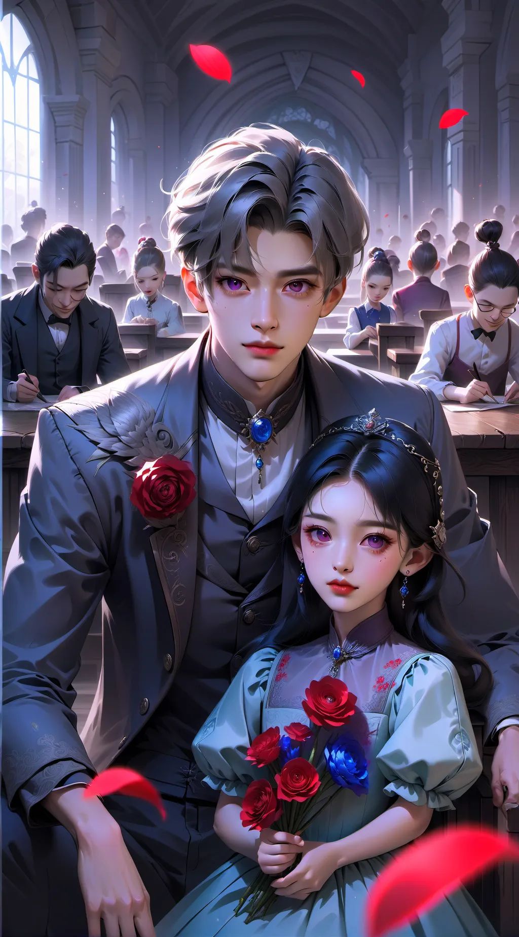 ai character: Kenji  background