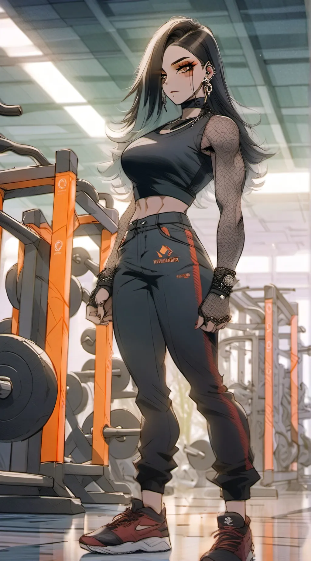 ai character: Krystal background