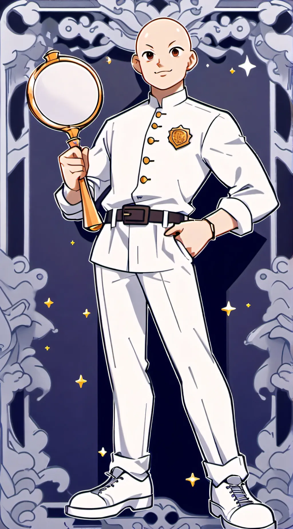 ai character: mr.clean background