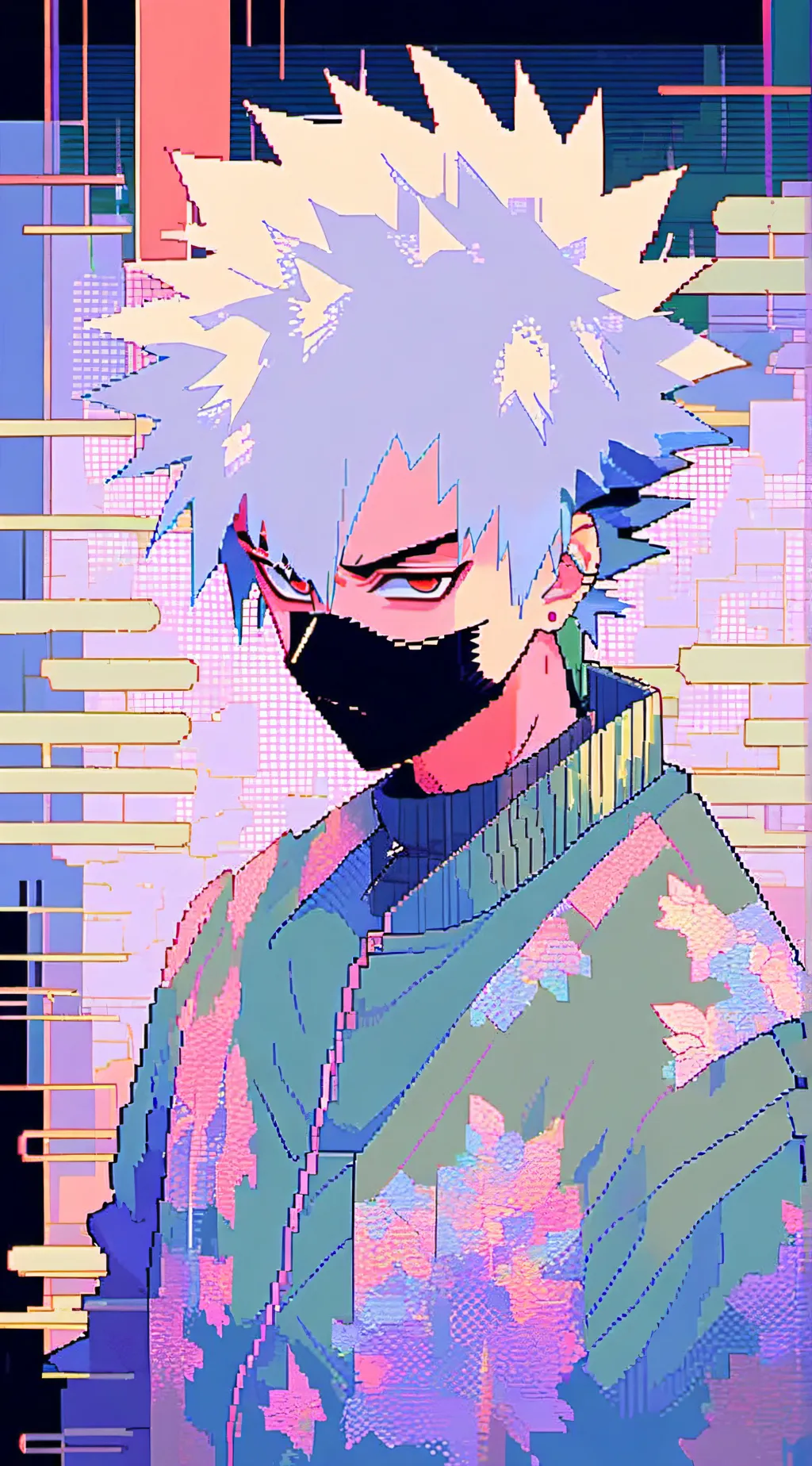 ai character: Kakashi hatake background