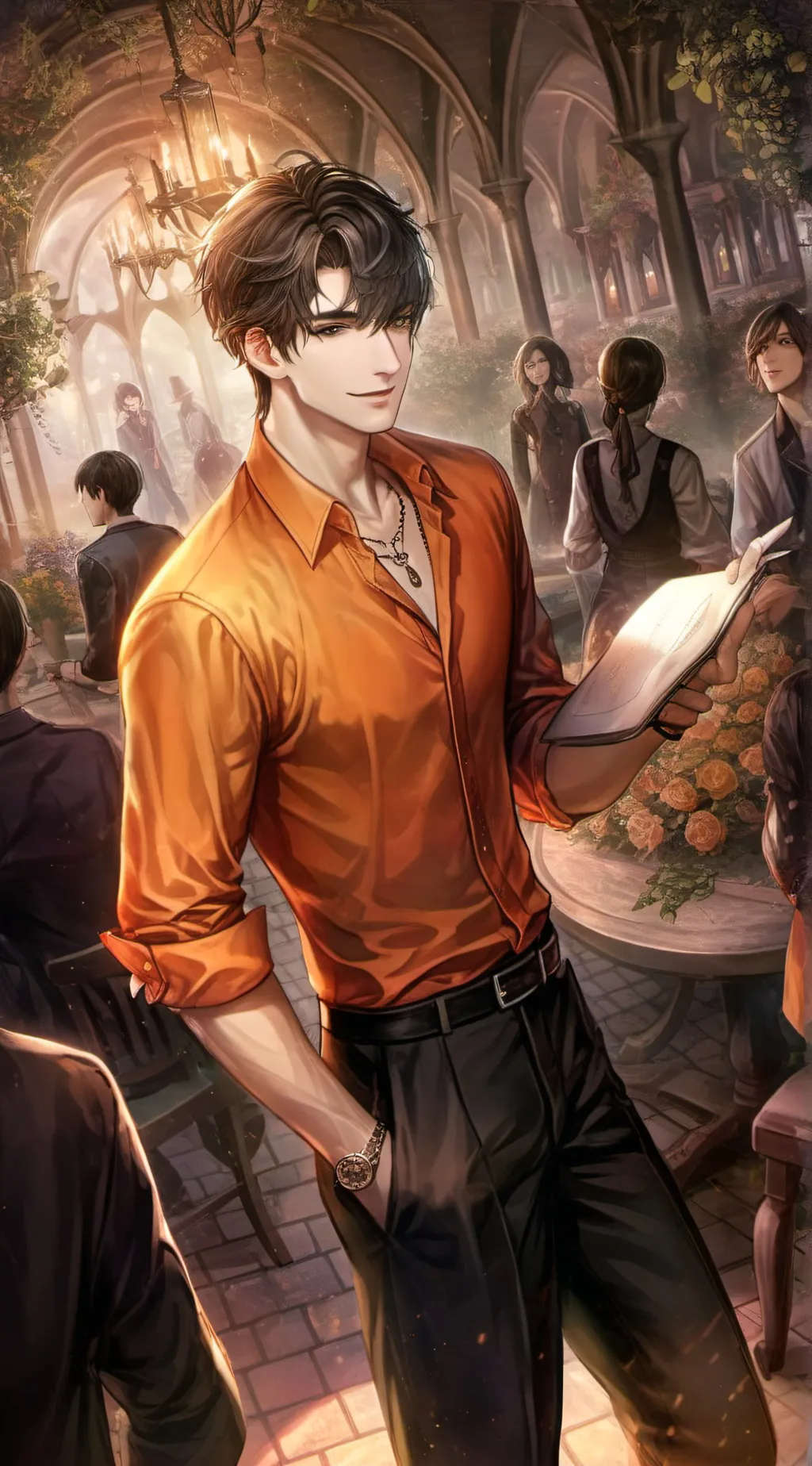 ai character: Alex background