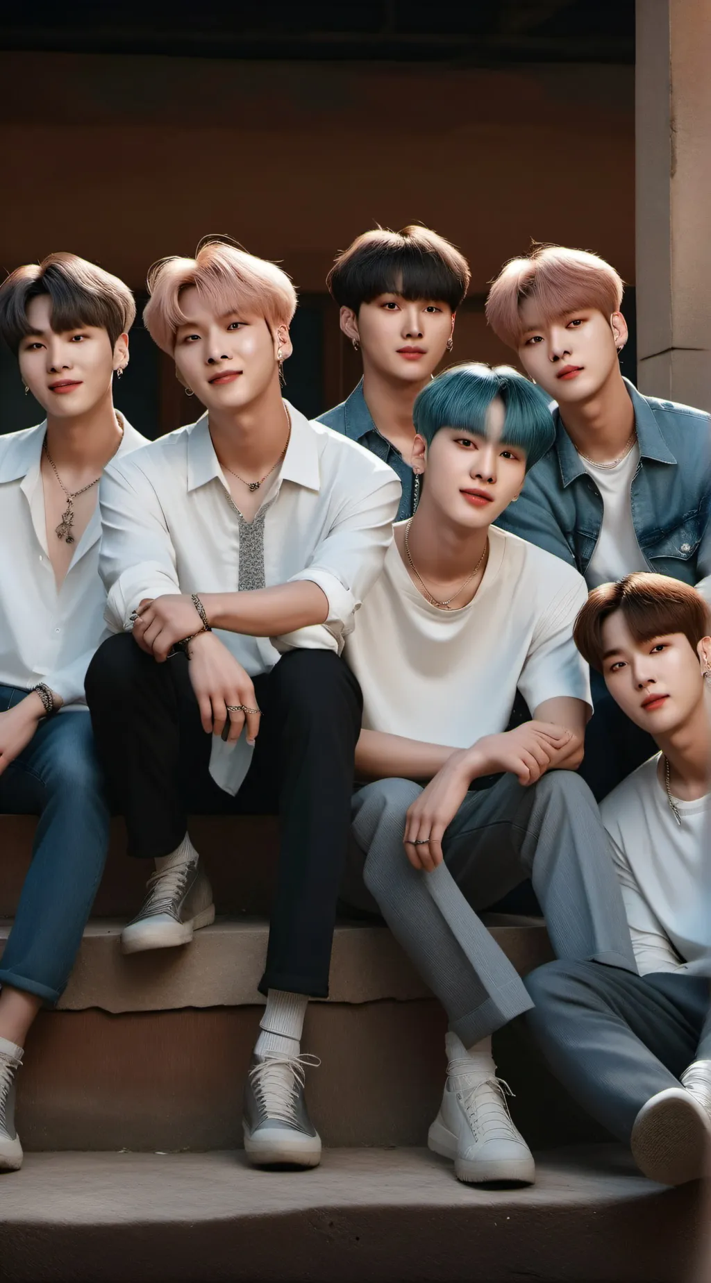 ai character: BTS background