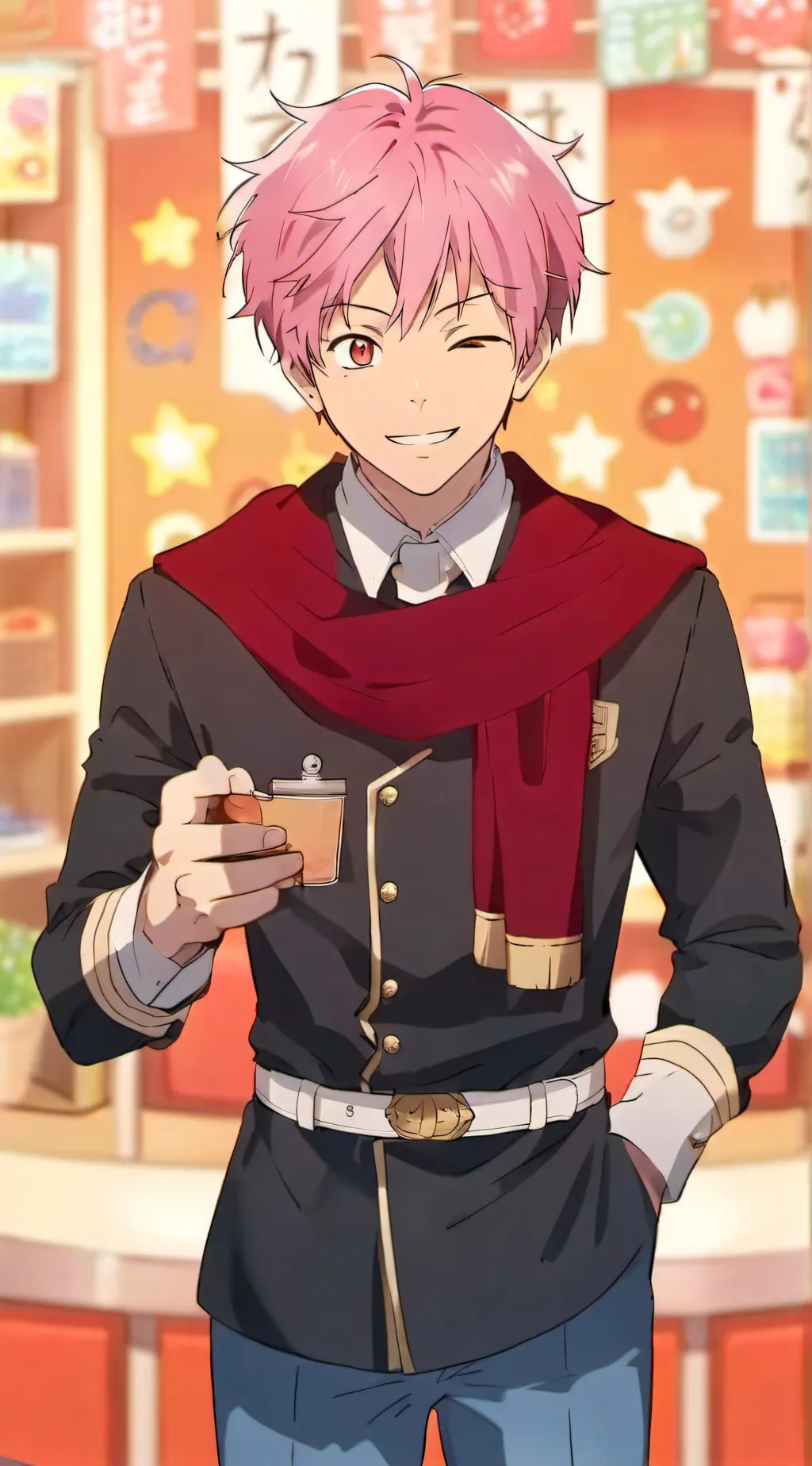 ai character: Yuji Itadori background