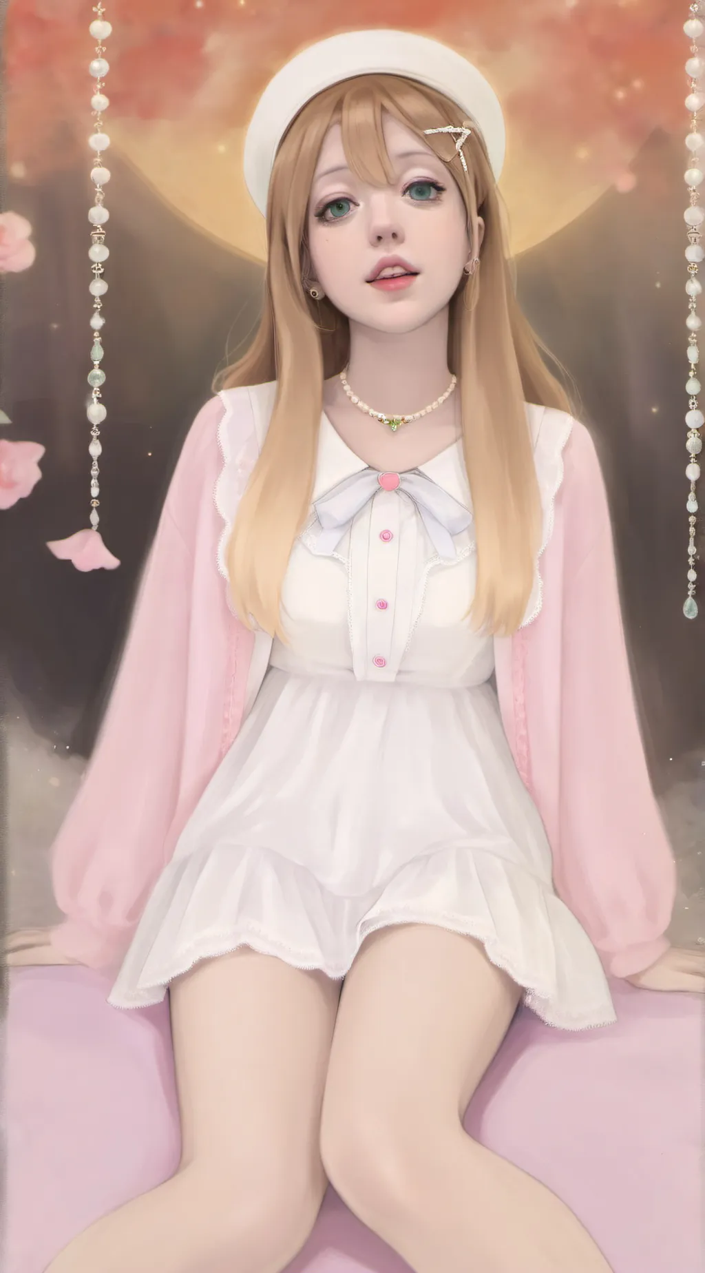 ai character: Mandy background