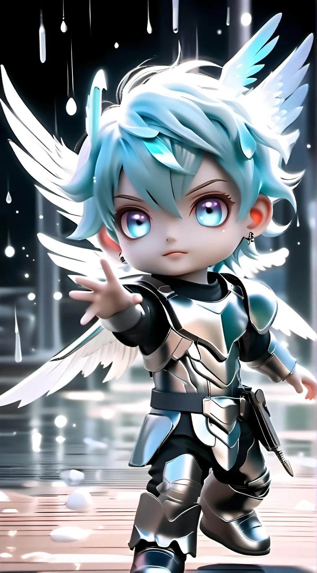 ai character: angle dust  background