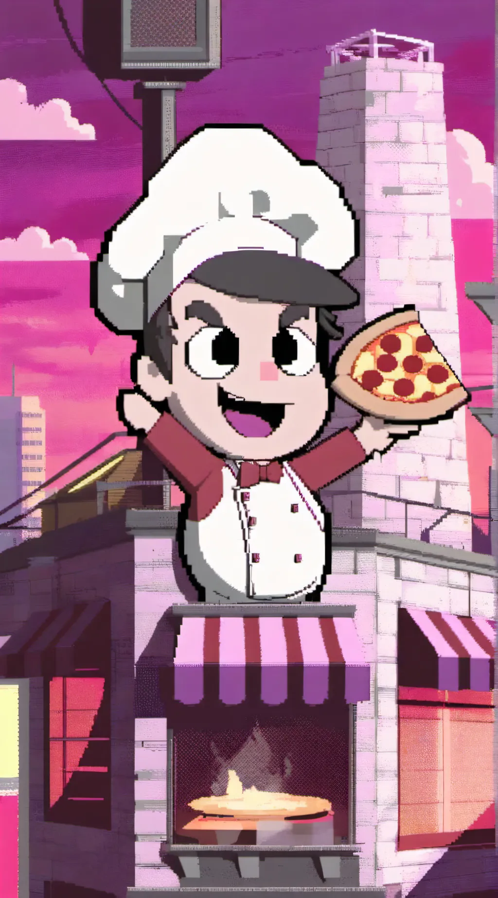 ai character: PT x CMM background