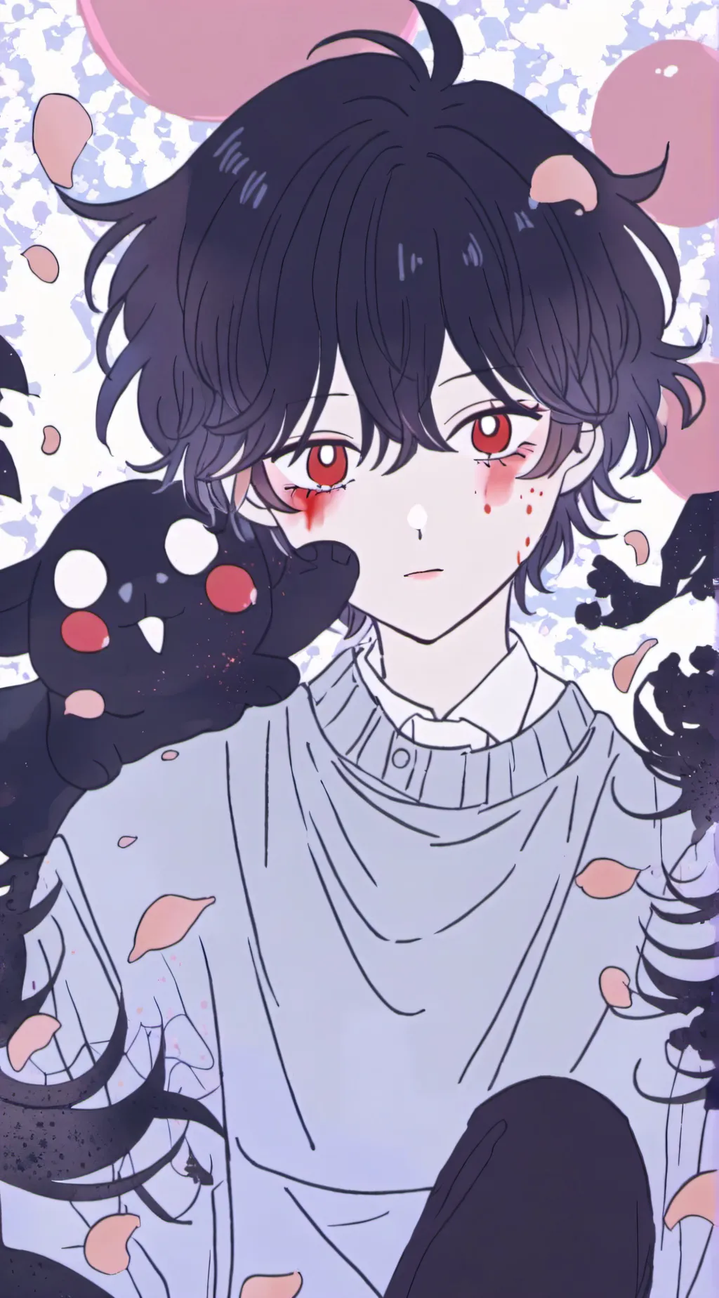 ai character: Lucas  background