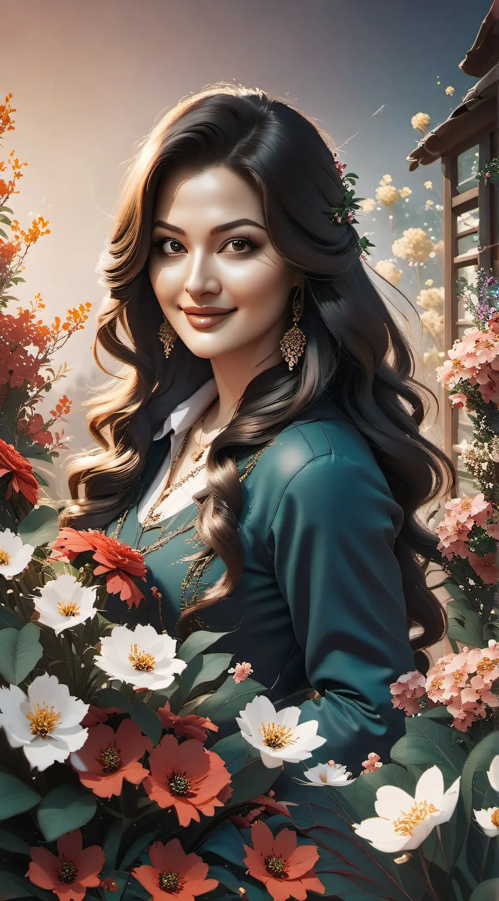 ai character: Mary Lita  background