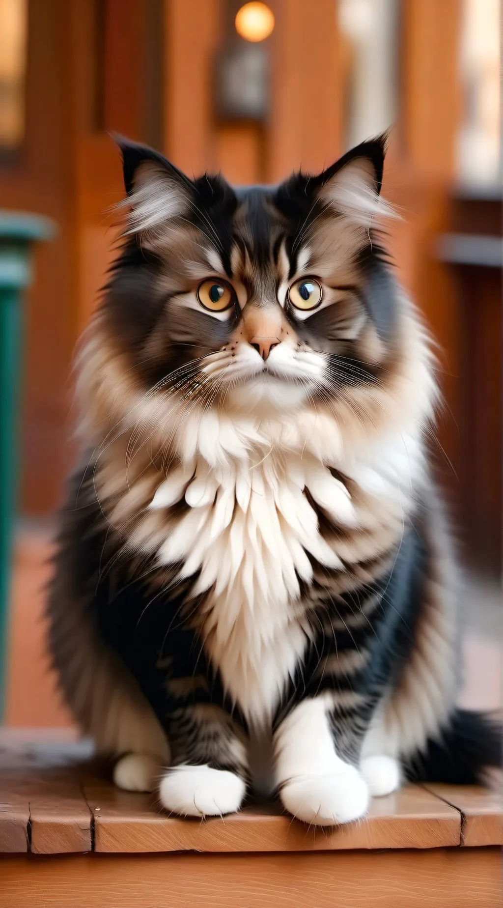 ai character: Bon background