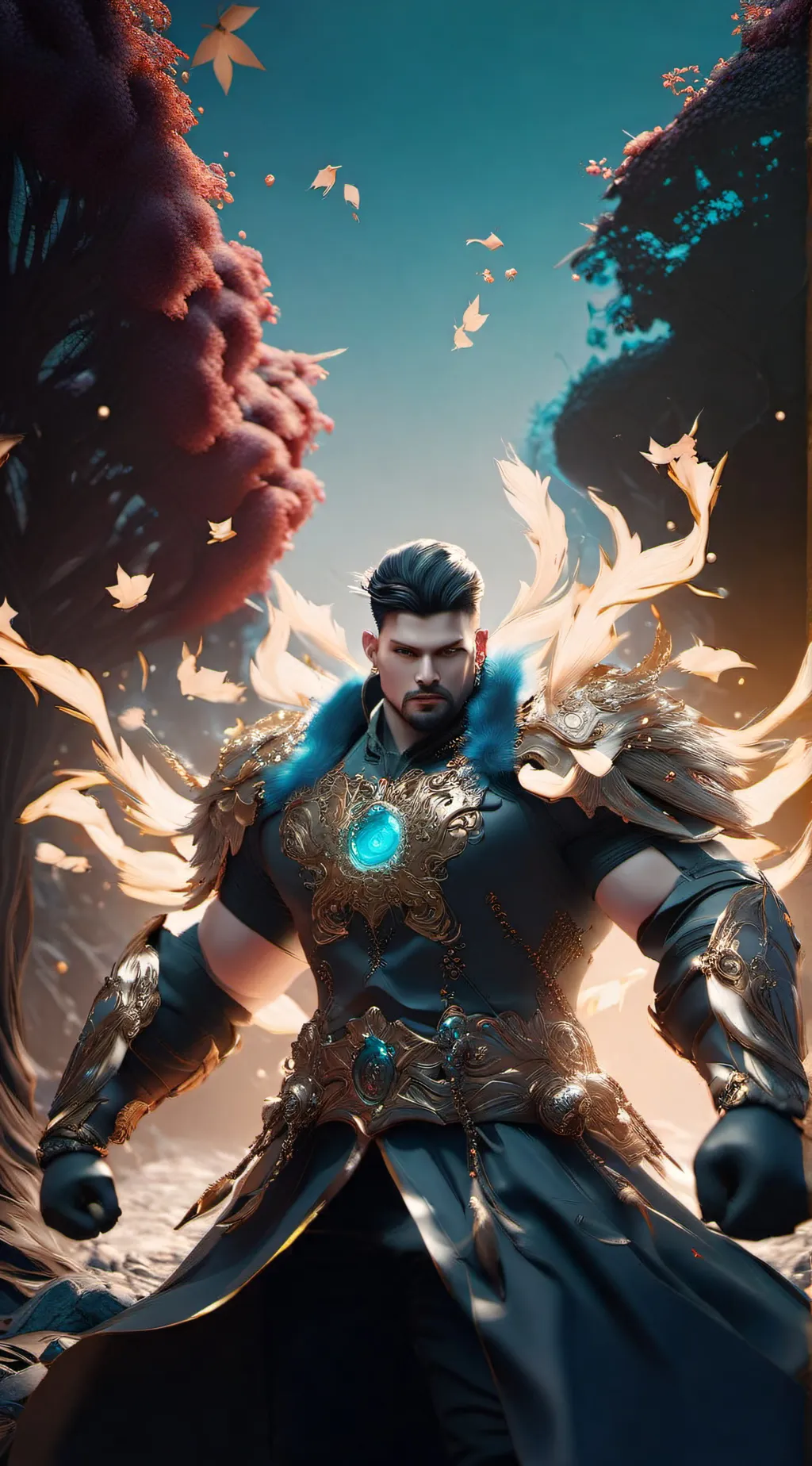 ai character: Braeden background