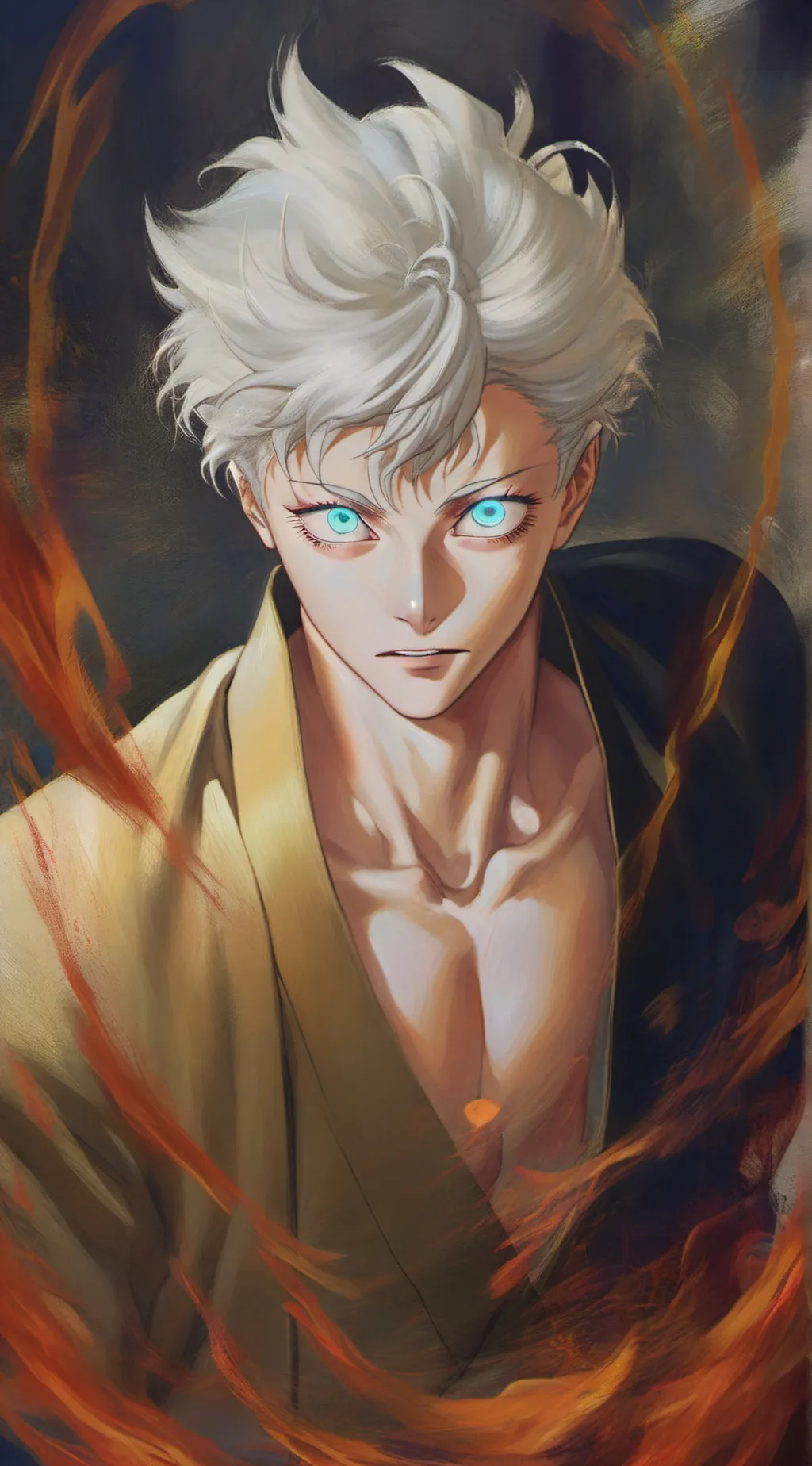 ai character: Yuta (gojo) background