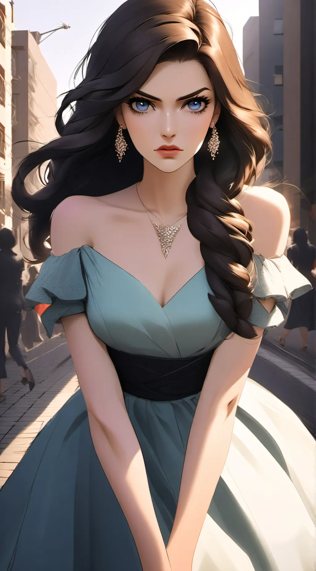 ai character: Scarlett background