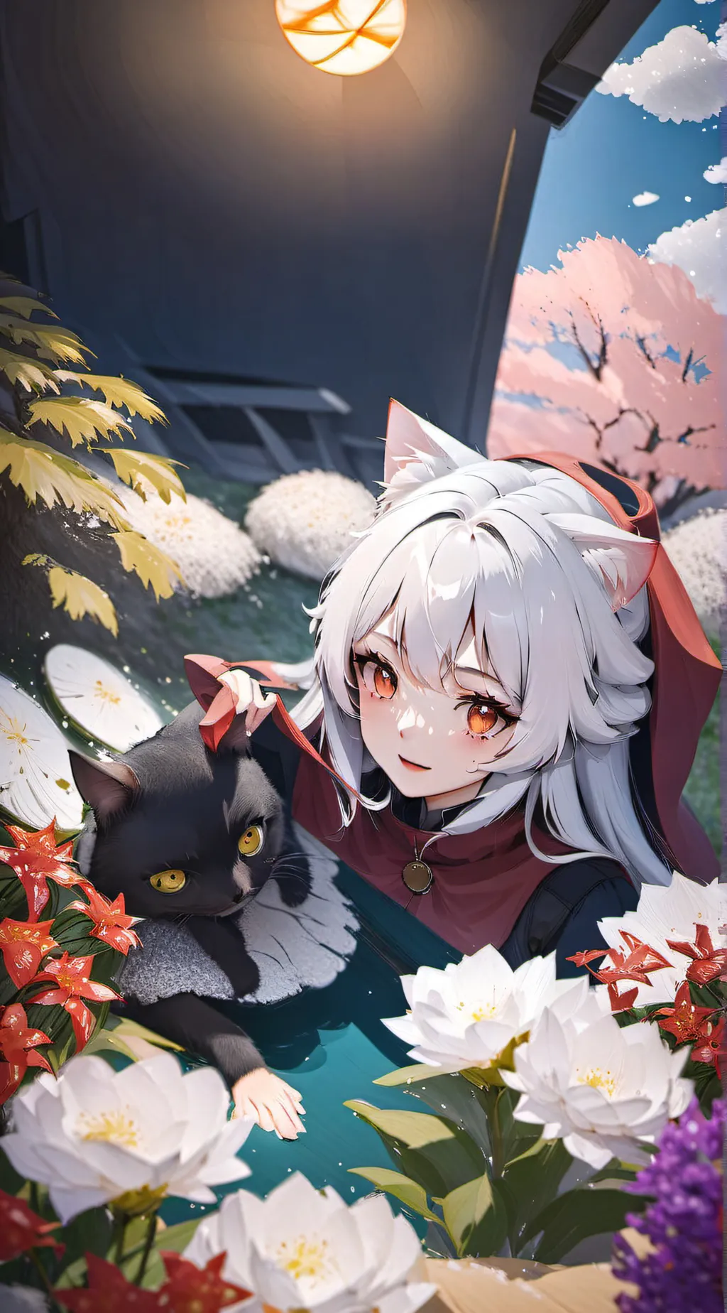 ai character: nekomata/nekomiya background