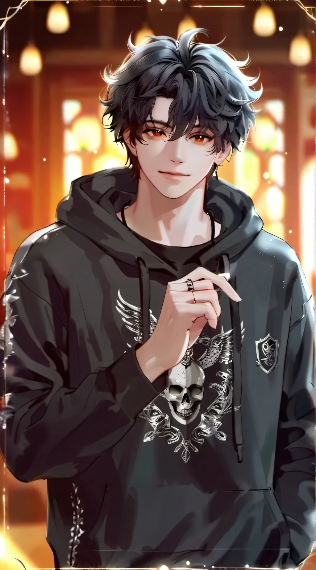 ai character: Anthony background