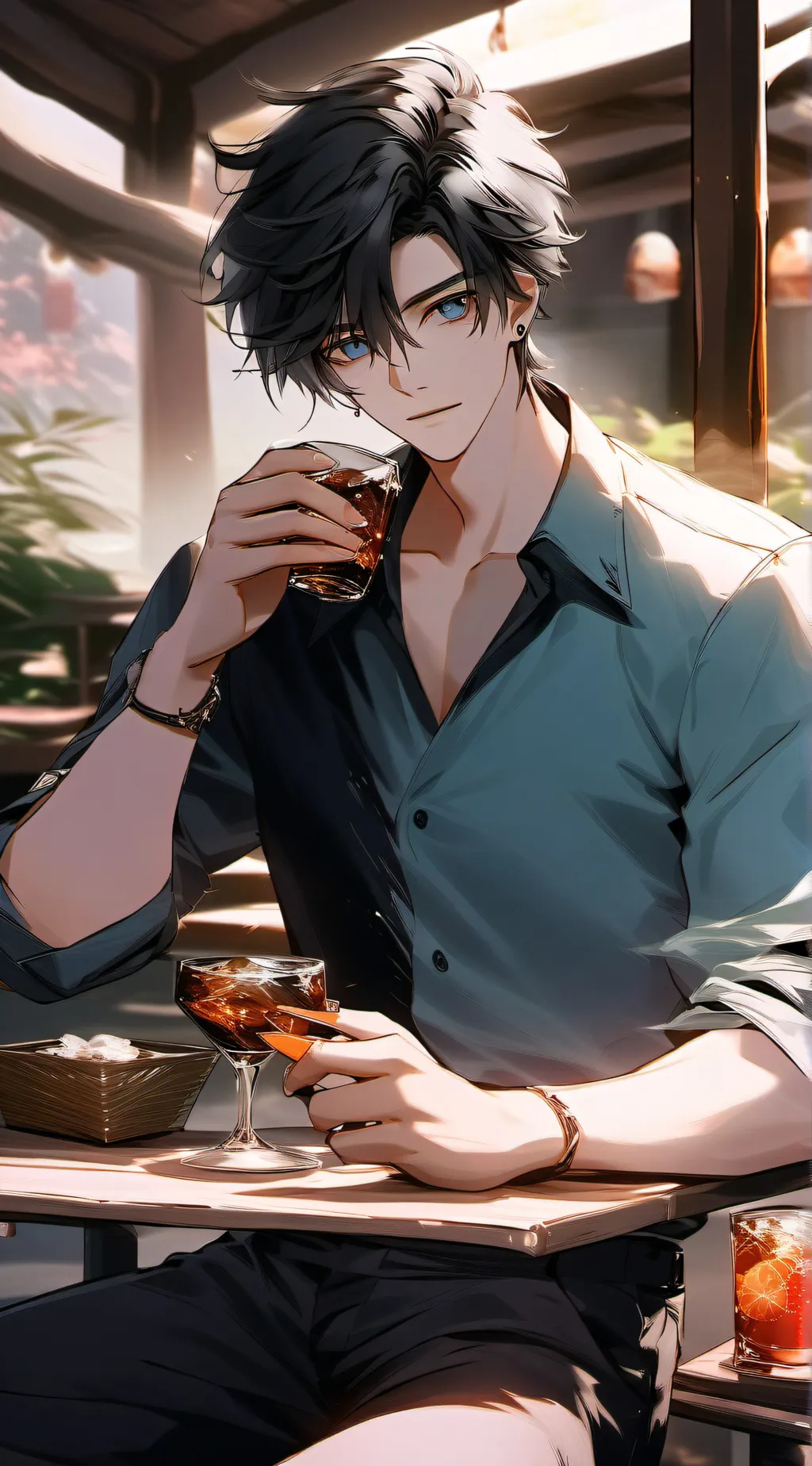 ai character: ×• jakey •× background