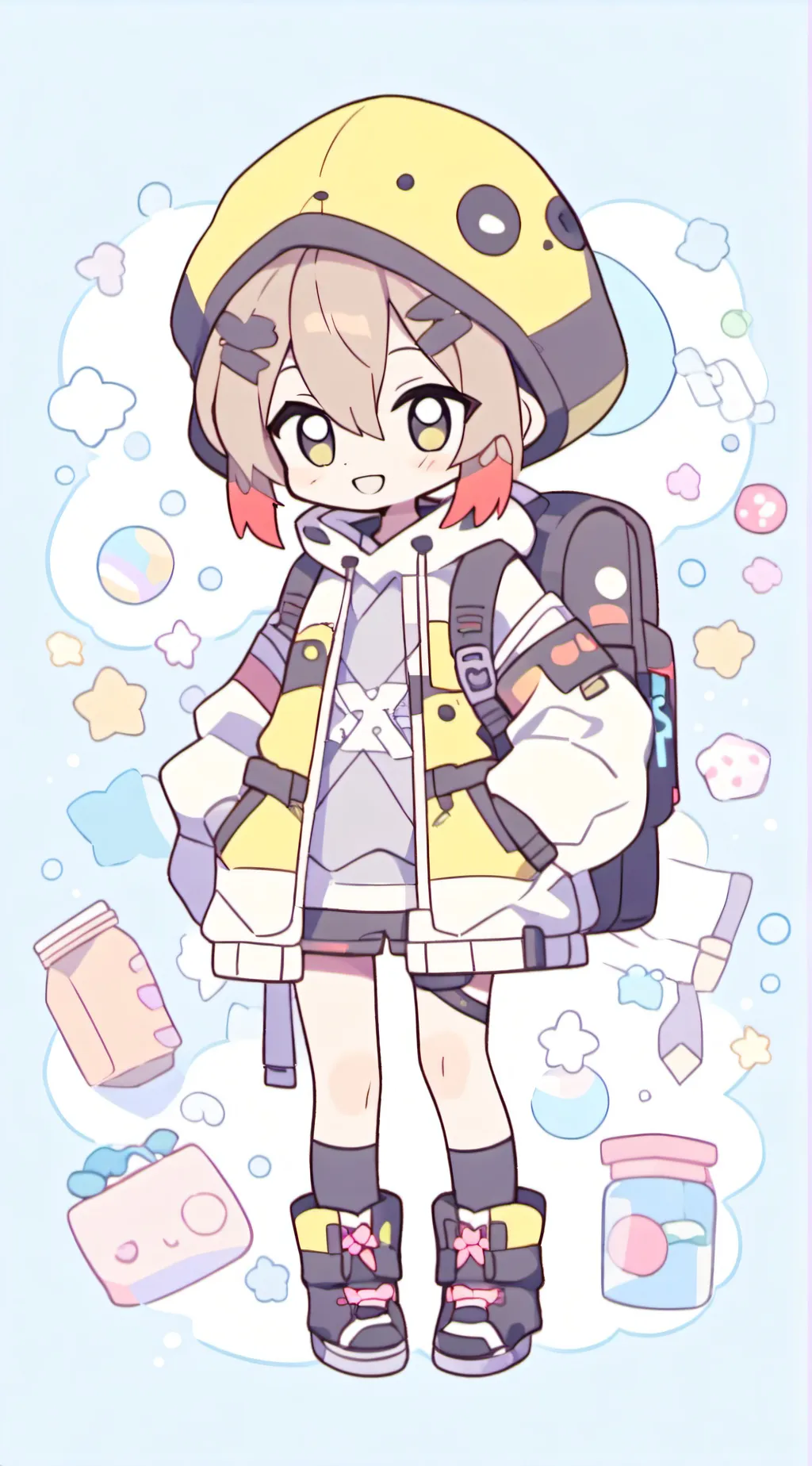 ai character: Ella background