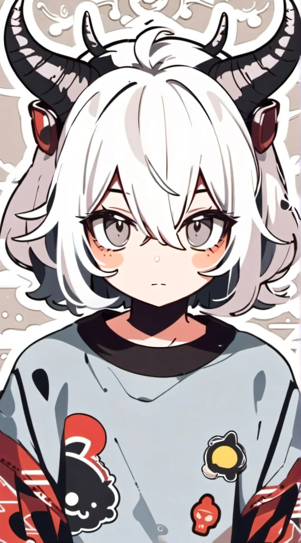 ai character: Orb background