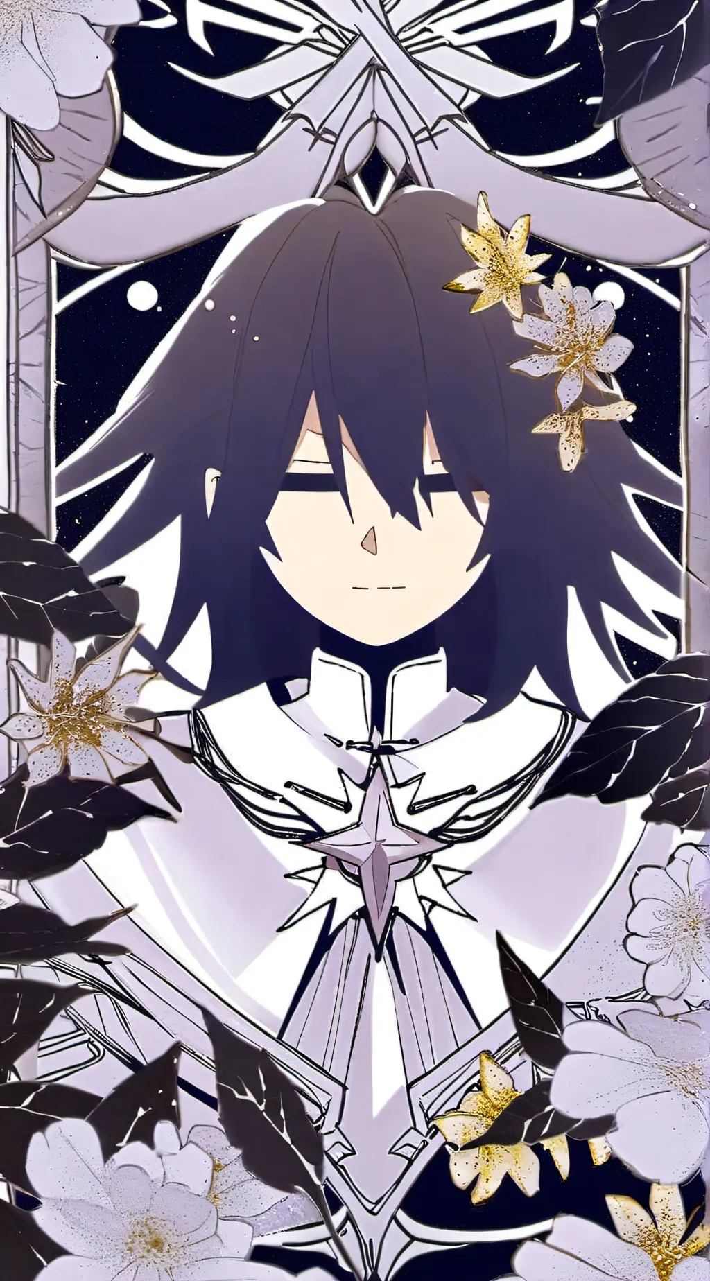 ai character: Miss Circle background