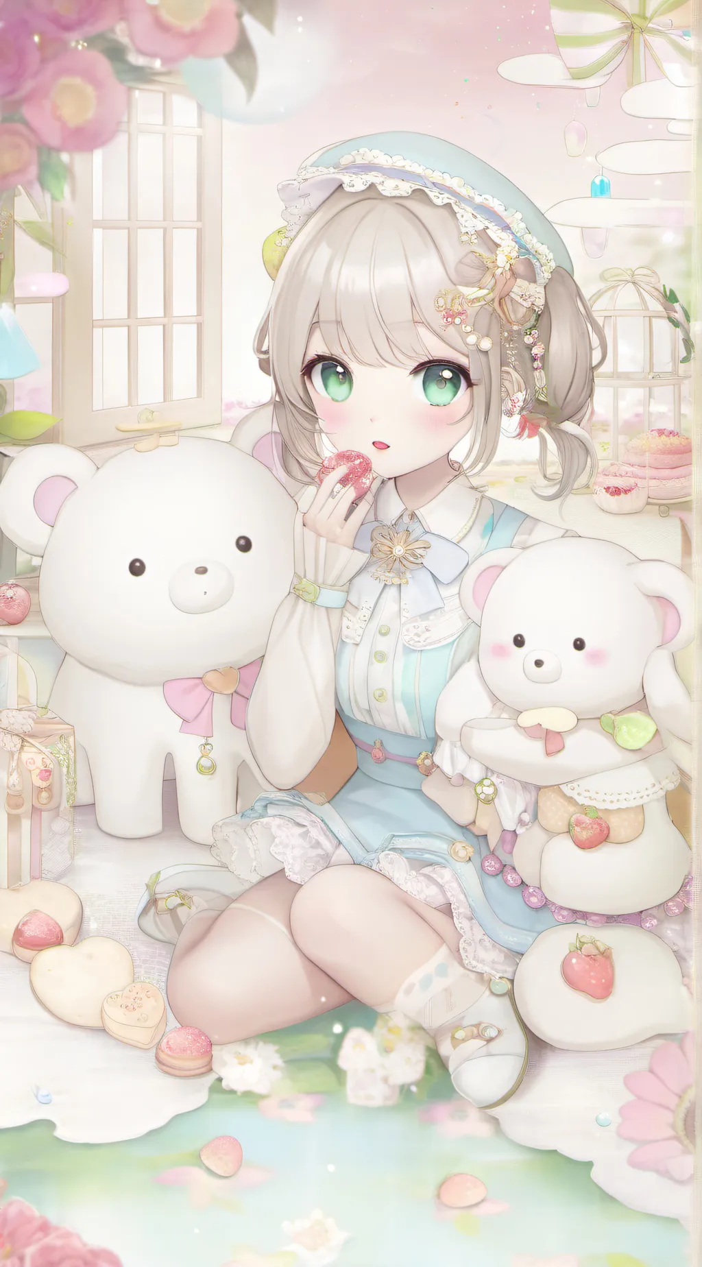 ai character: Victoria  background