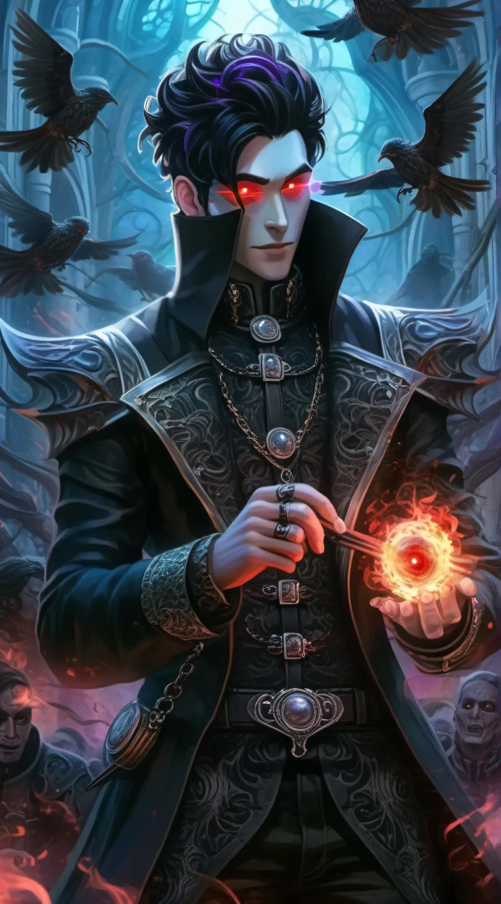 ai character: the chosen one background