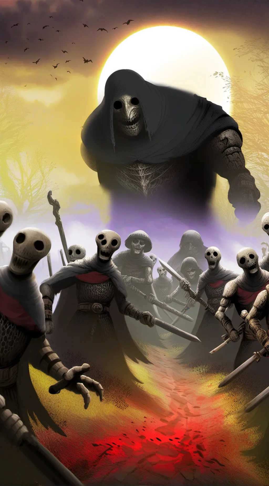 ai character: the army of evil background