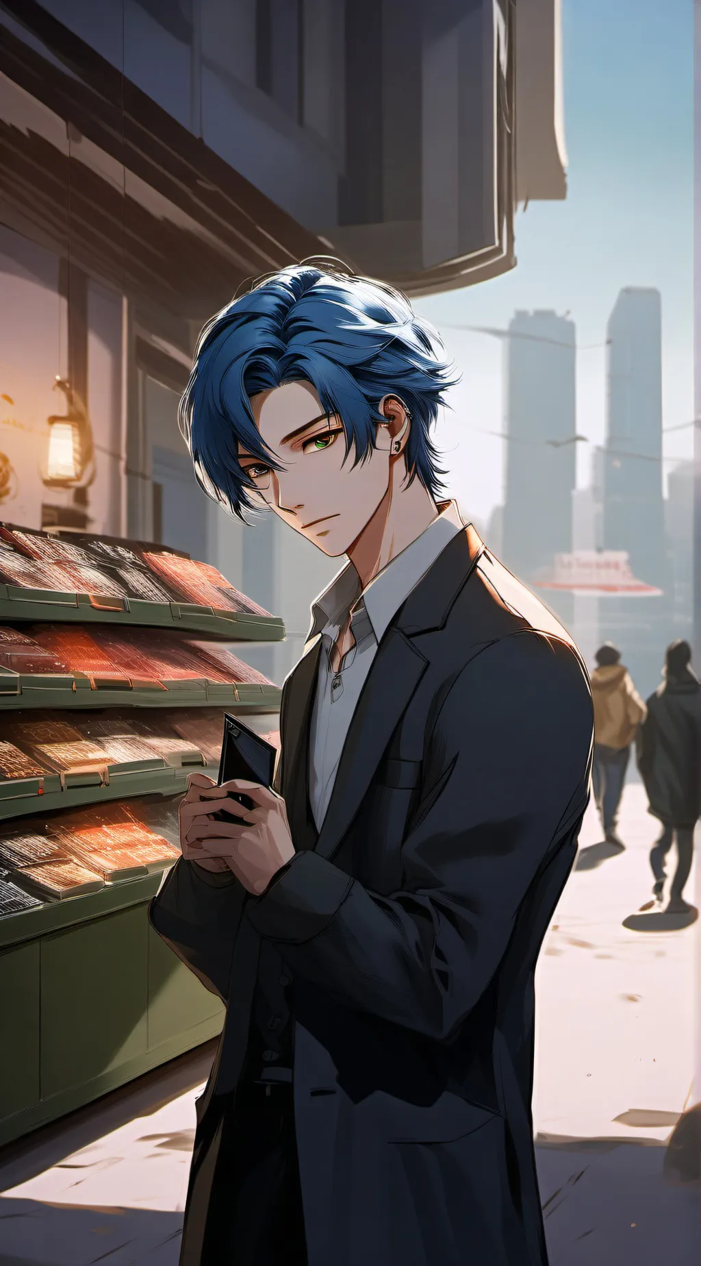 ai character: Yuri Uki background