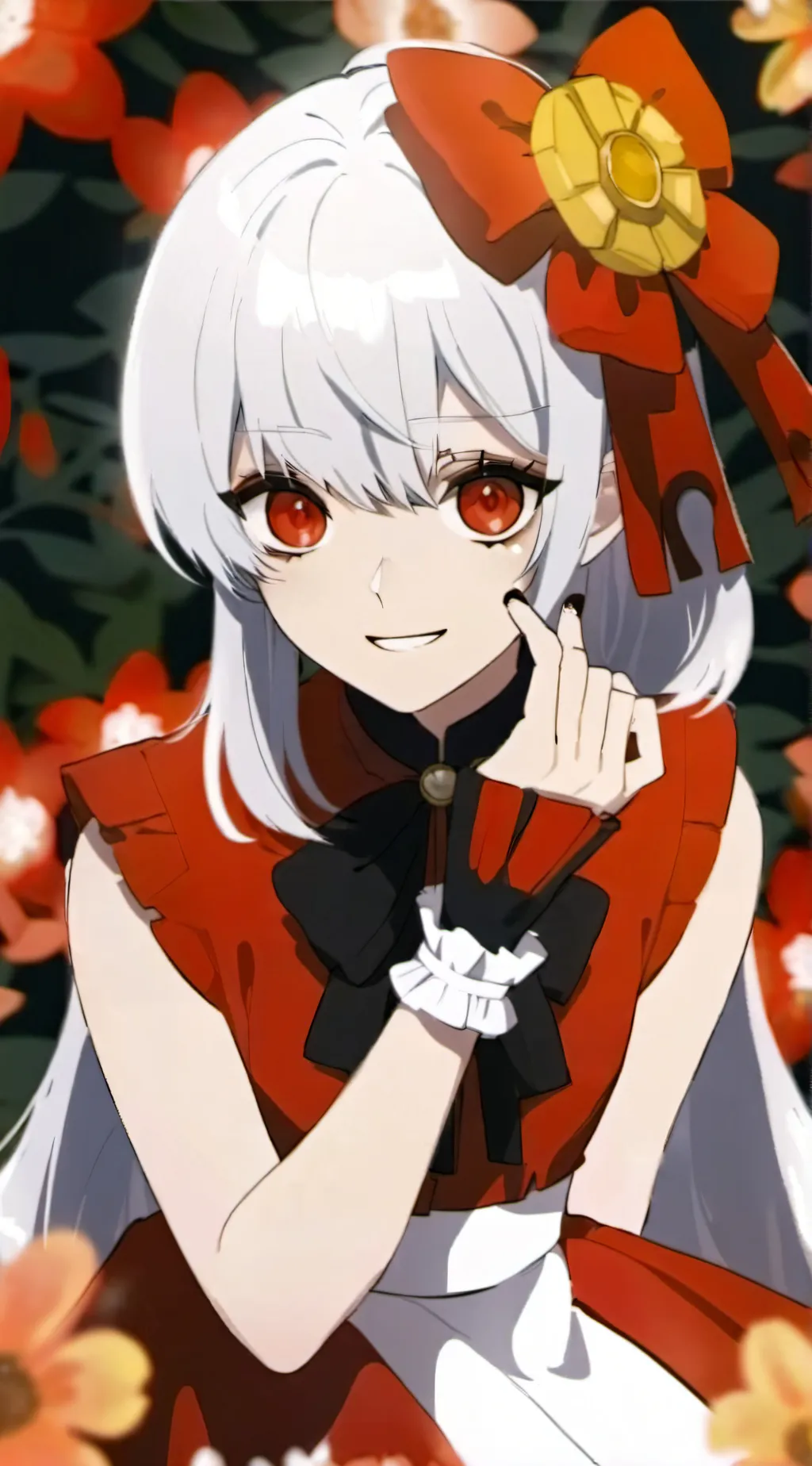 ai character: Amy  background