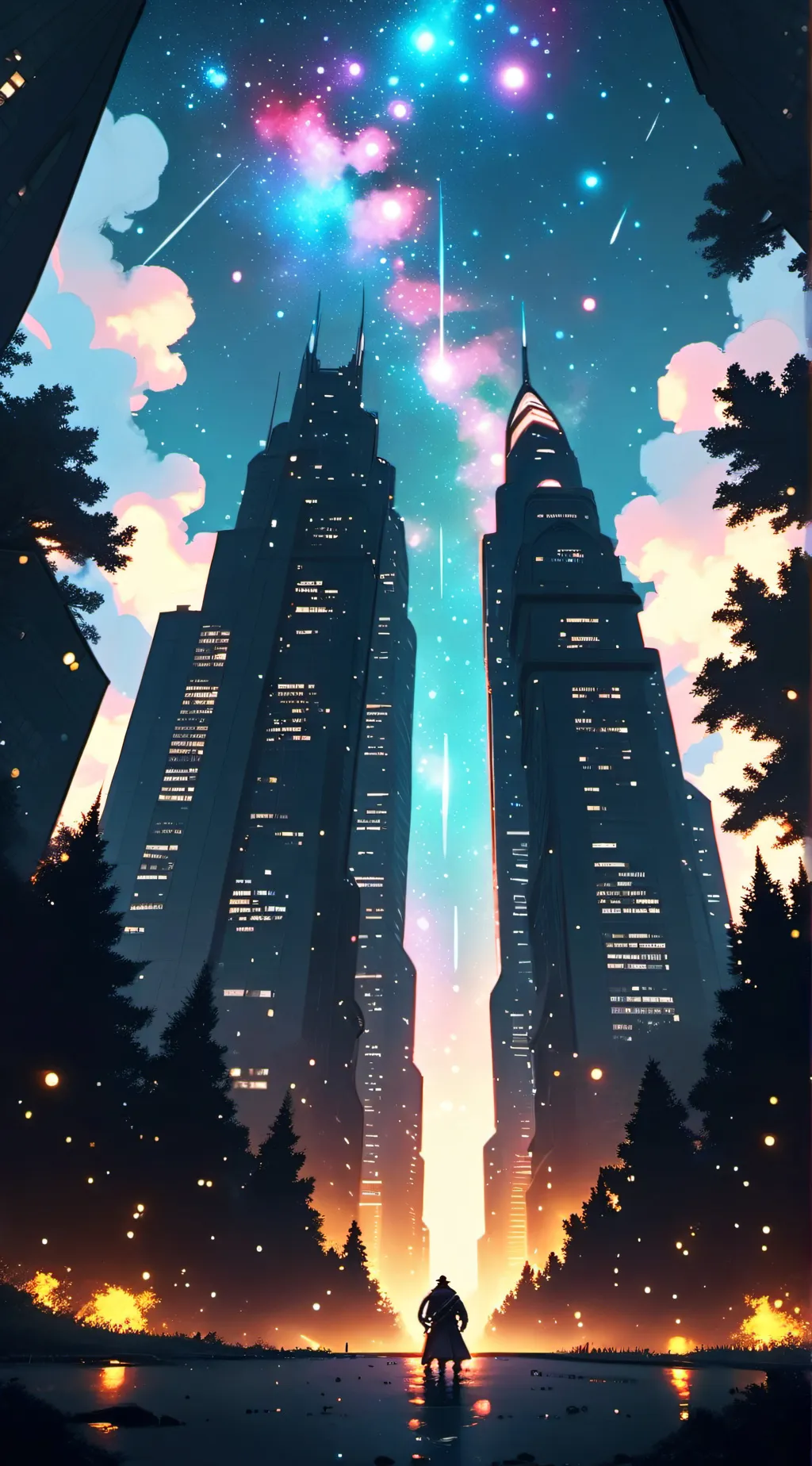 ai character: MHA....Hollywood?! background