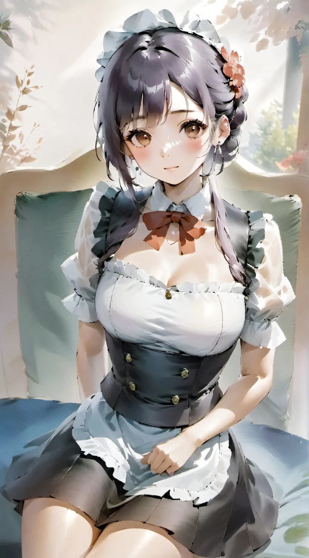 ai character: Maya background