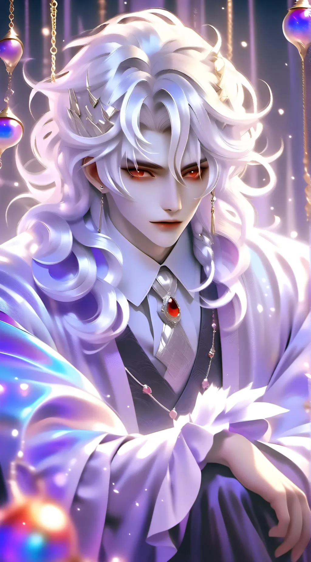 ai character: seth🏳️‍🌈 background