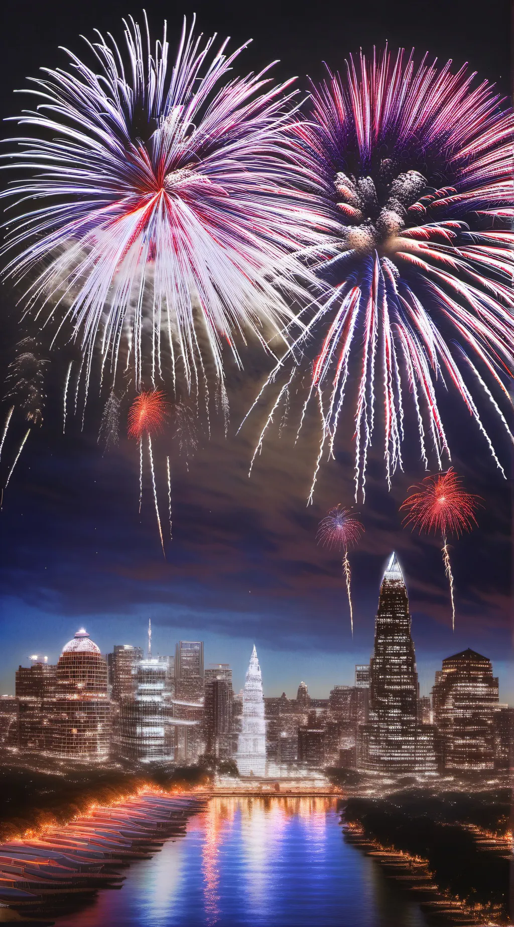 ai character: 4th of July!!MHA background