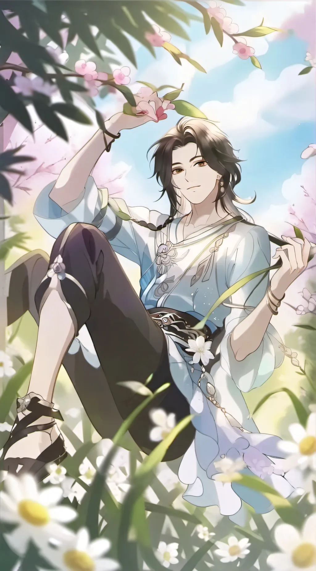 ai character: Lin background