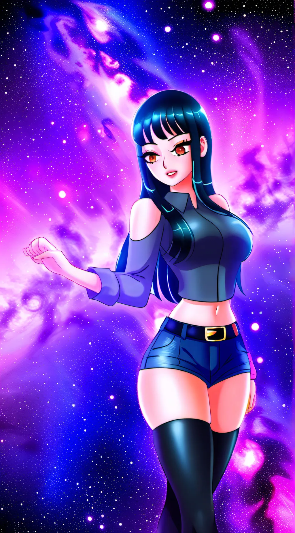 ai character: nico robin roomate background