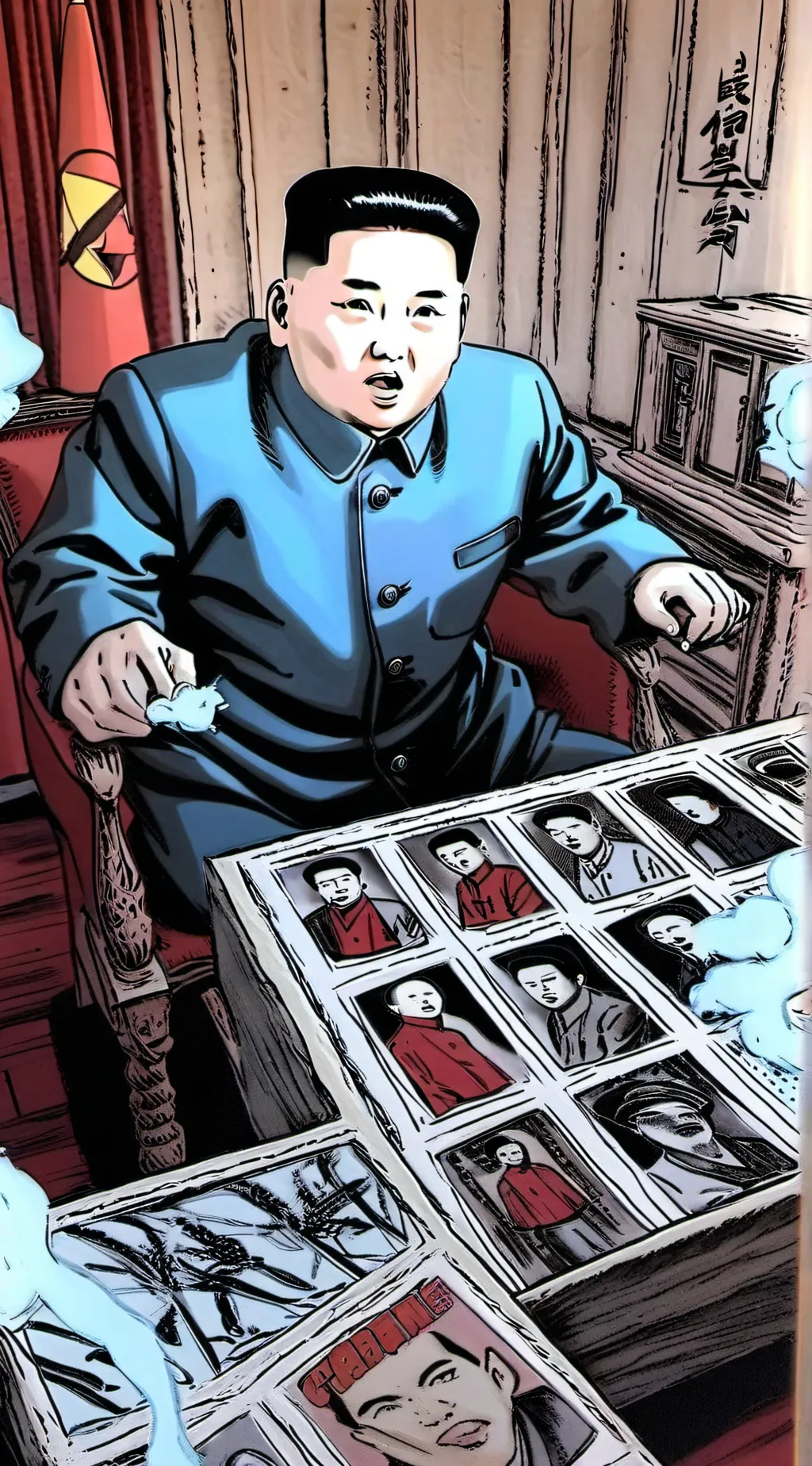 ai character: kim jong un😍😍😍😍 background