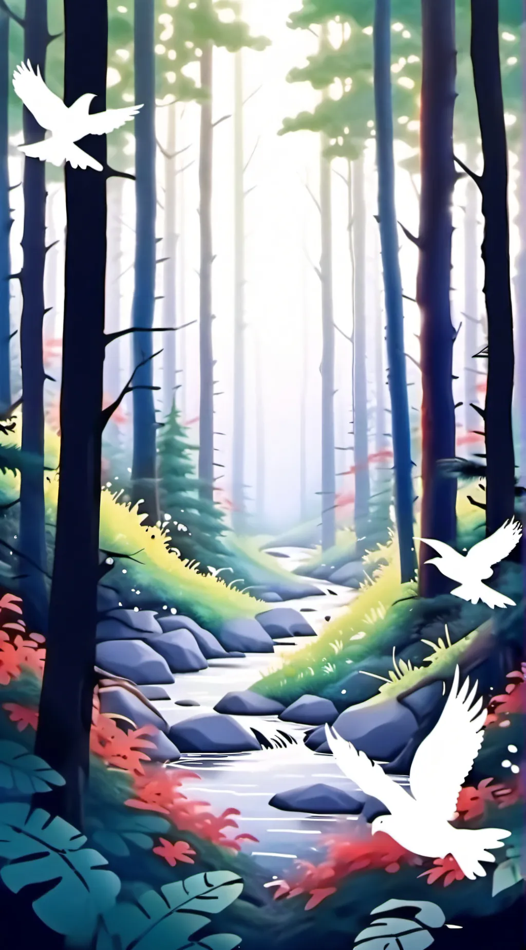 ai character: bubble :) background