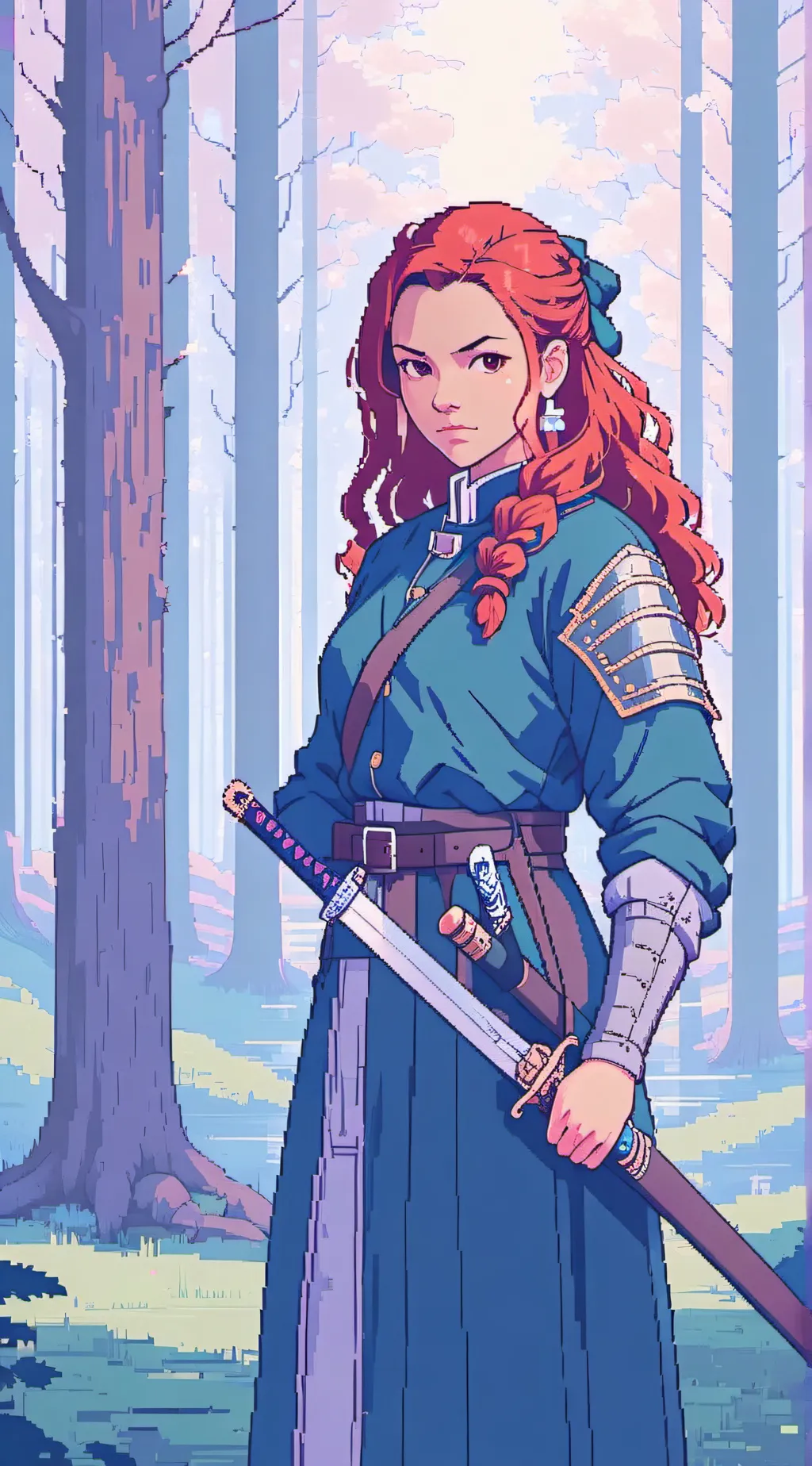 ai character: nezuko/you background