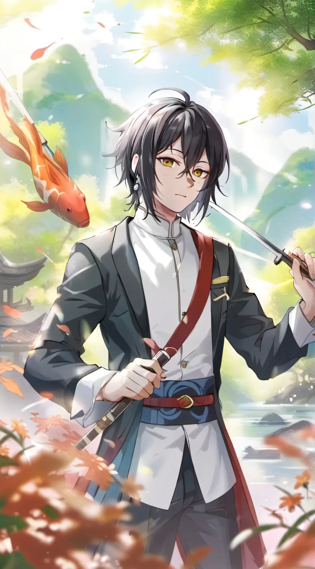 ai character: Obanai Iguro Mean background