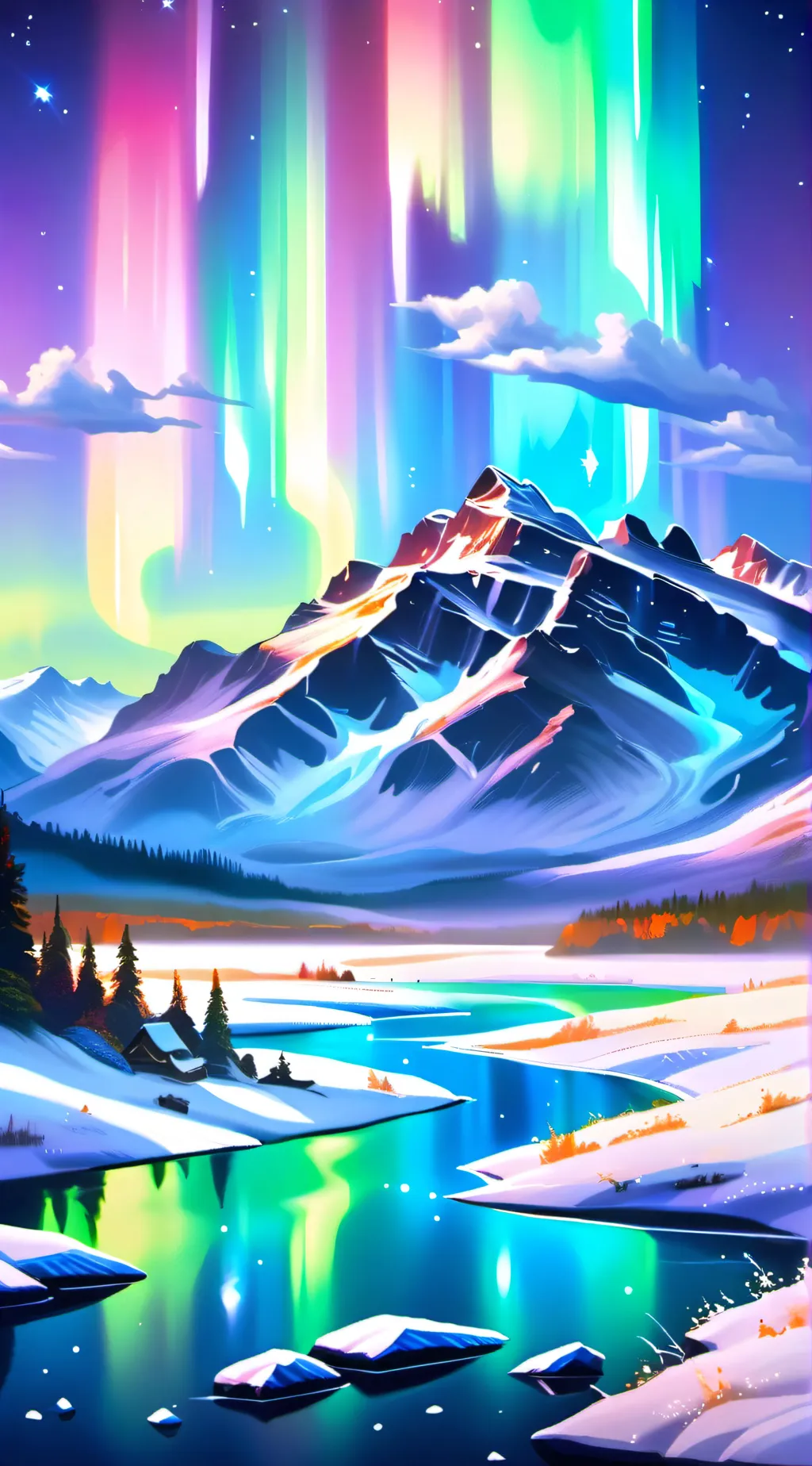 ai character: Night Light  background