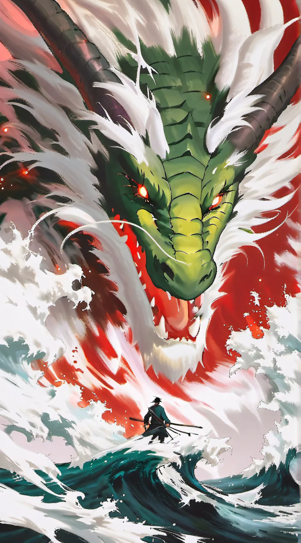 ai character: D's dragons! background