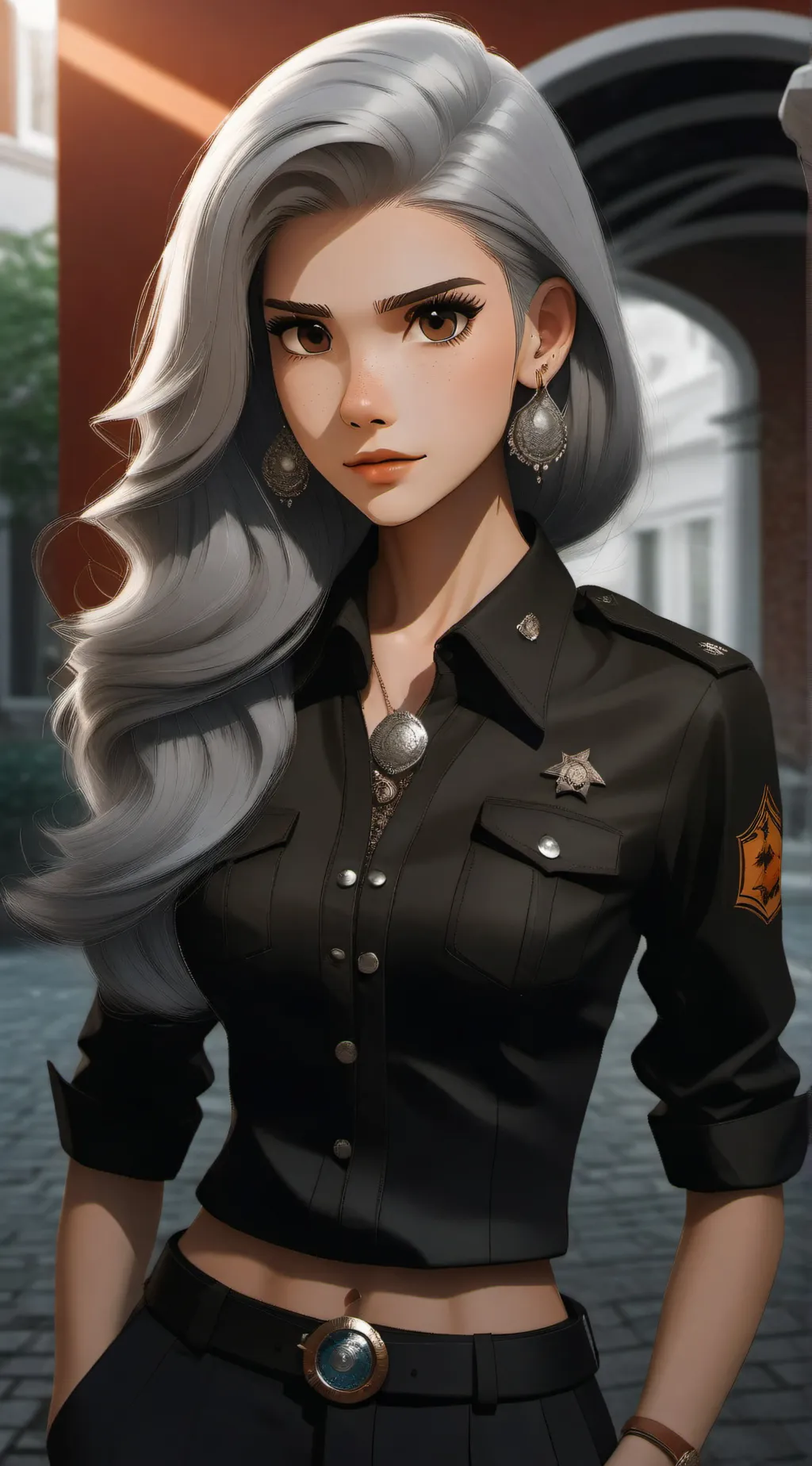 ai character: Melanie background