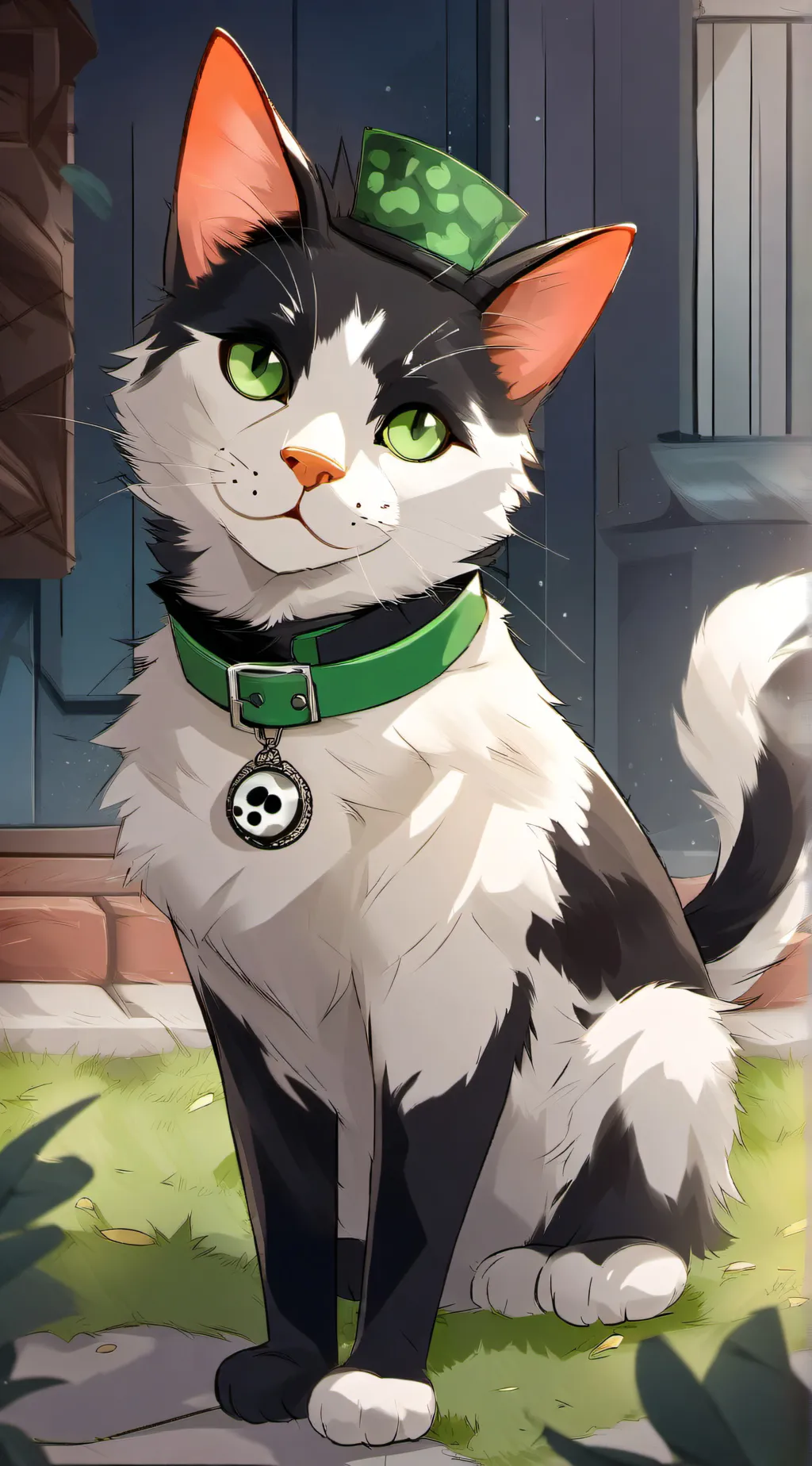 ai character: Oreo background