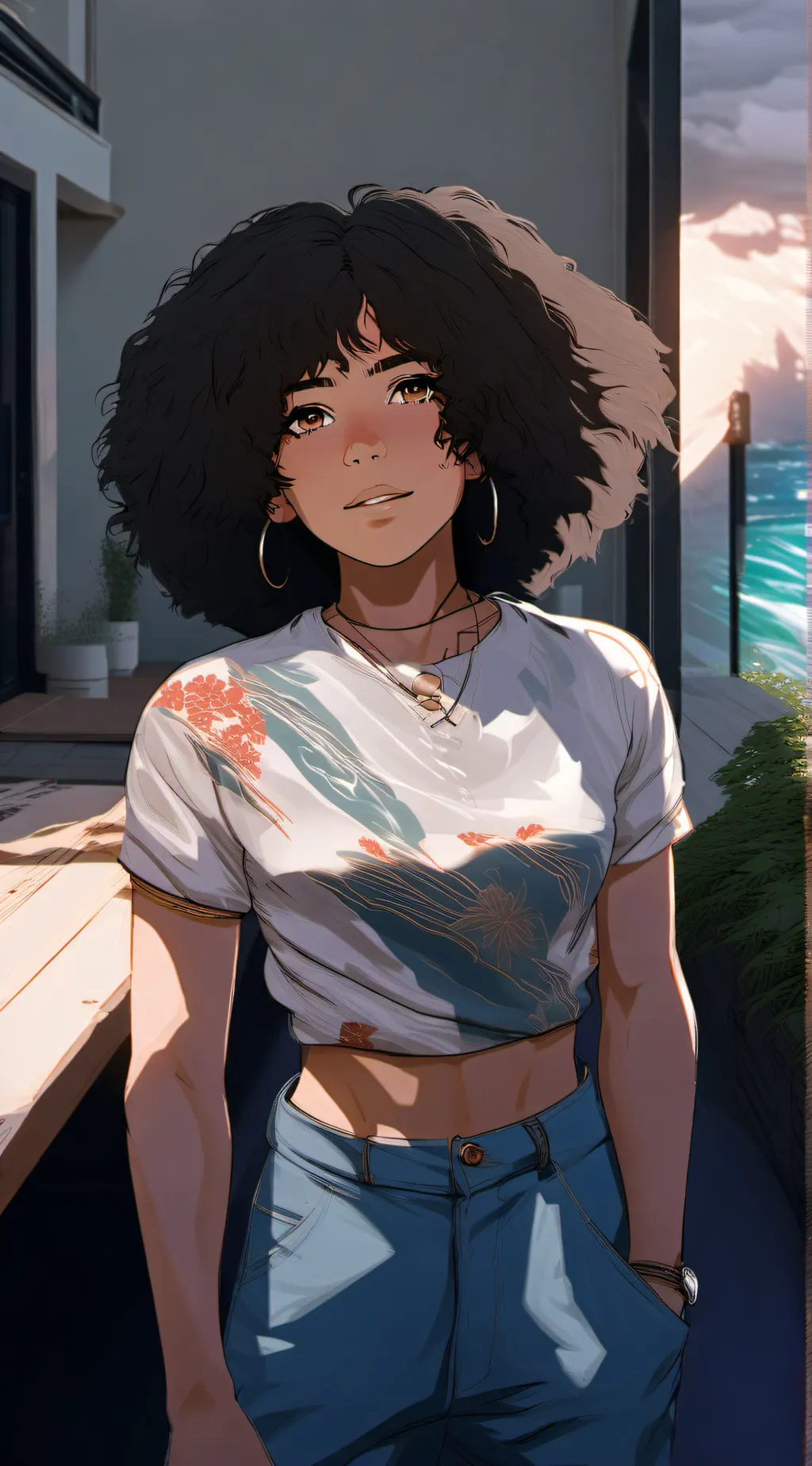 ai character: Dee background