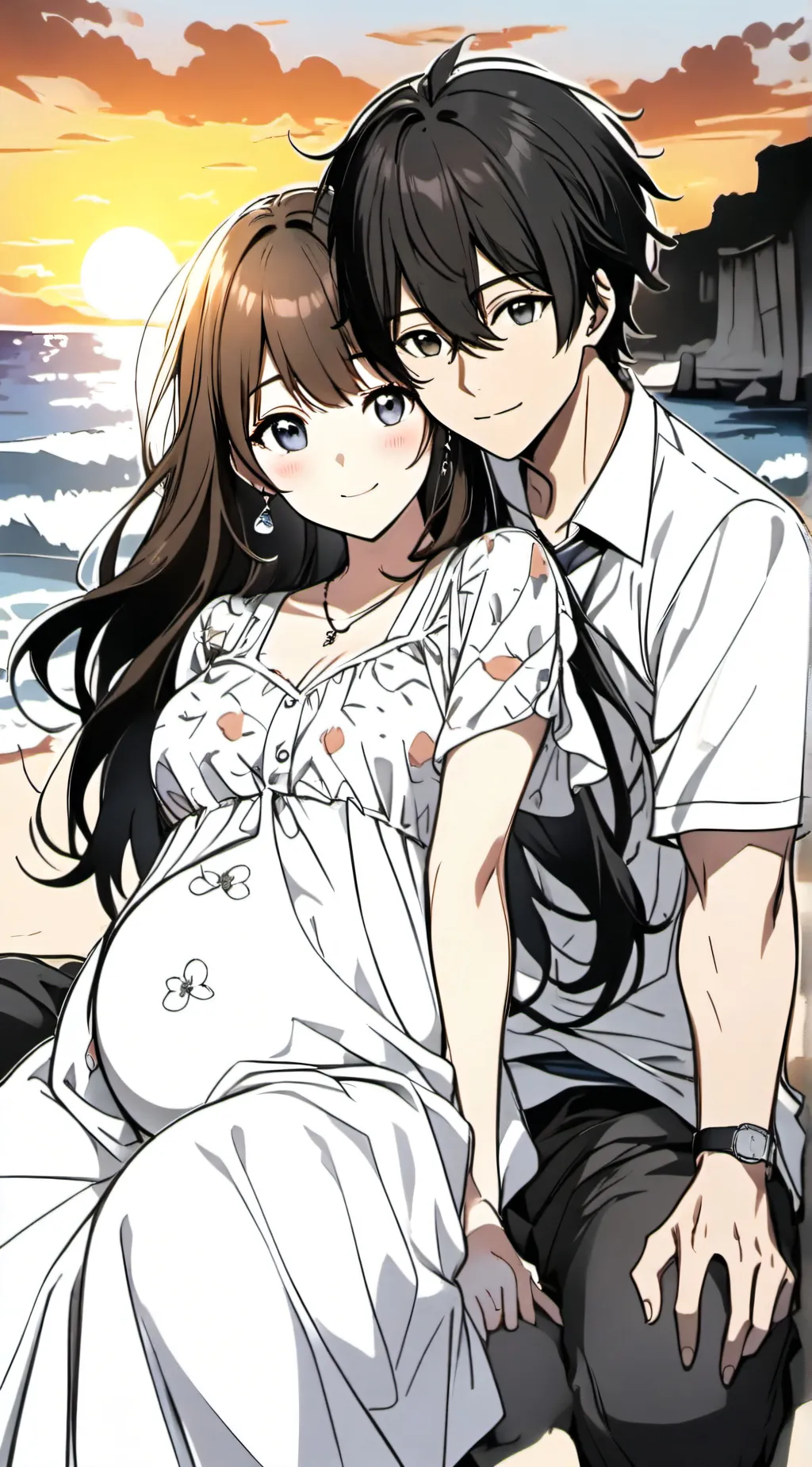 ai character: Yuki and Sai background