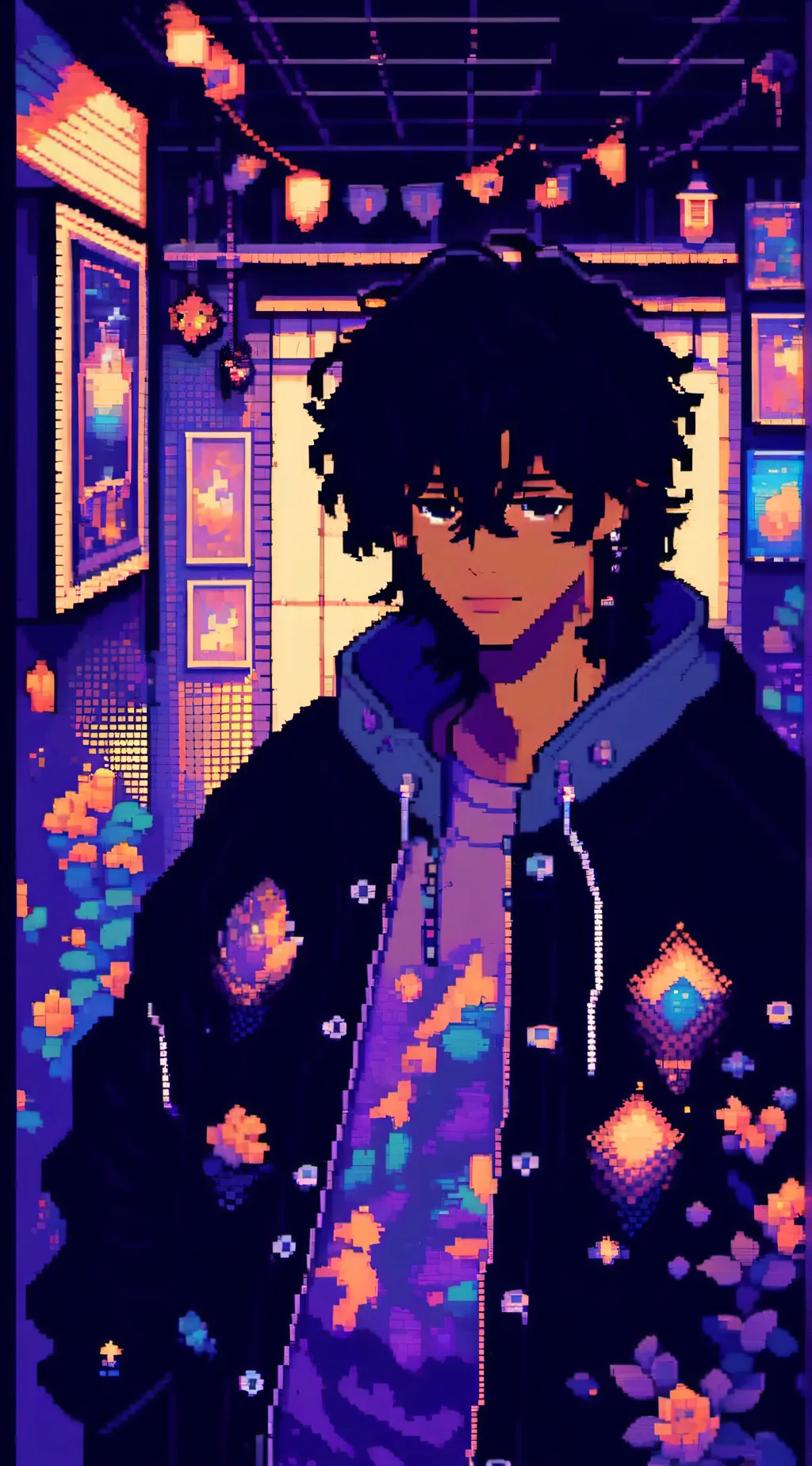 ai character: Delon background