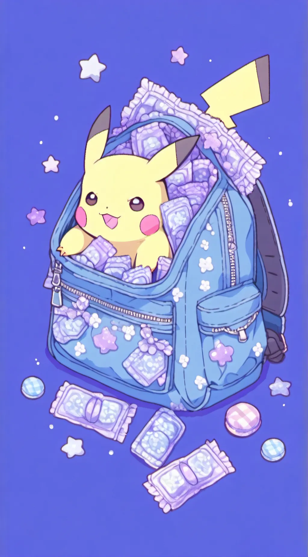 ai character: POKEMON HALLOWEEN background