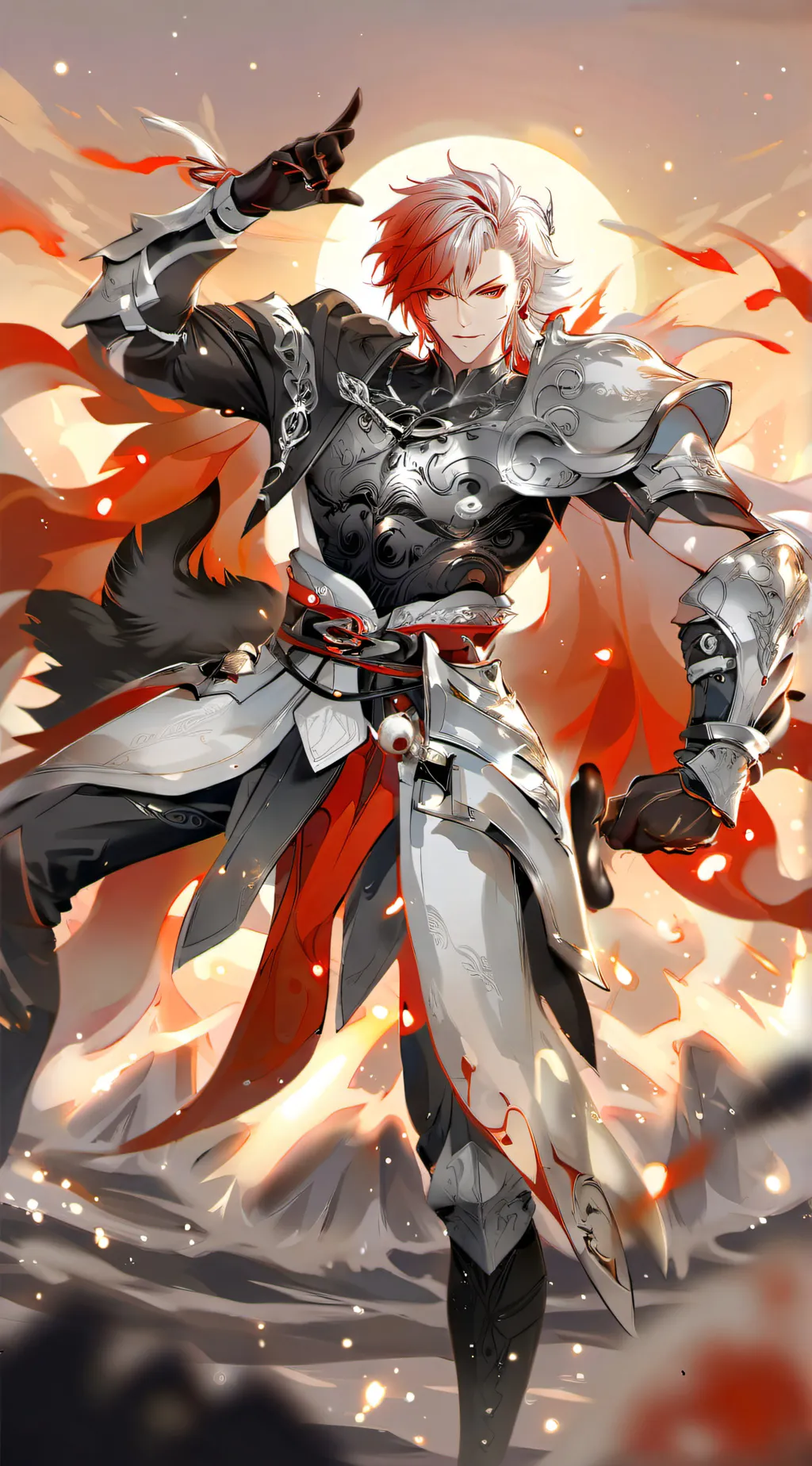 ai character: the knight beast background