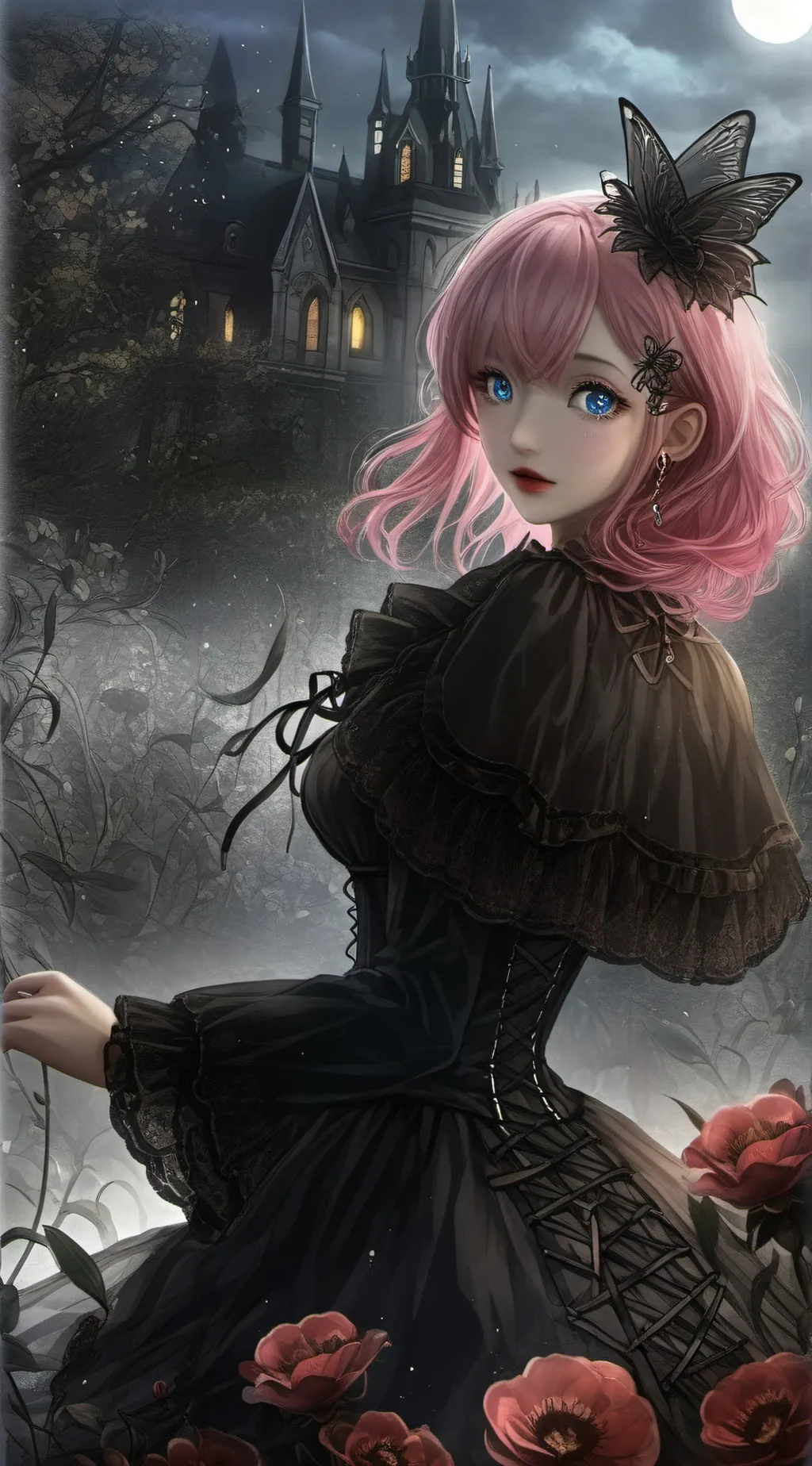 ai character: Ari  background