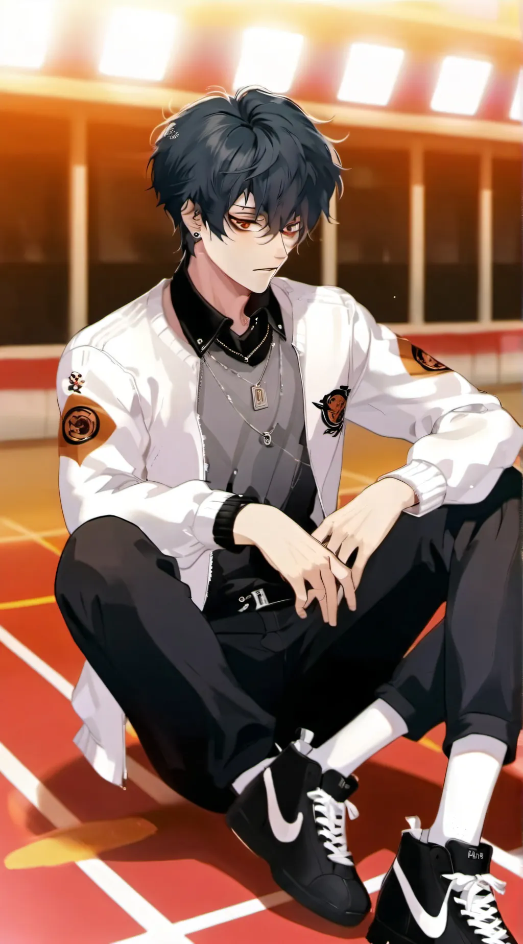 ai character: Max background