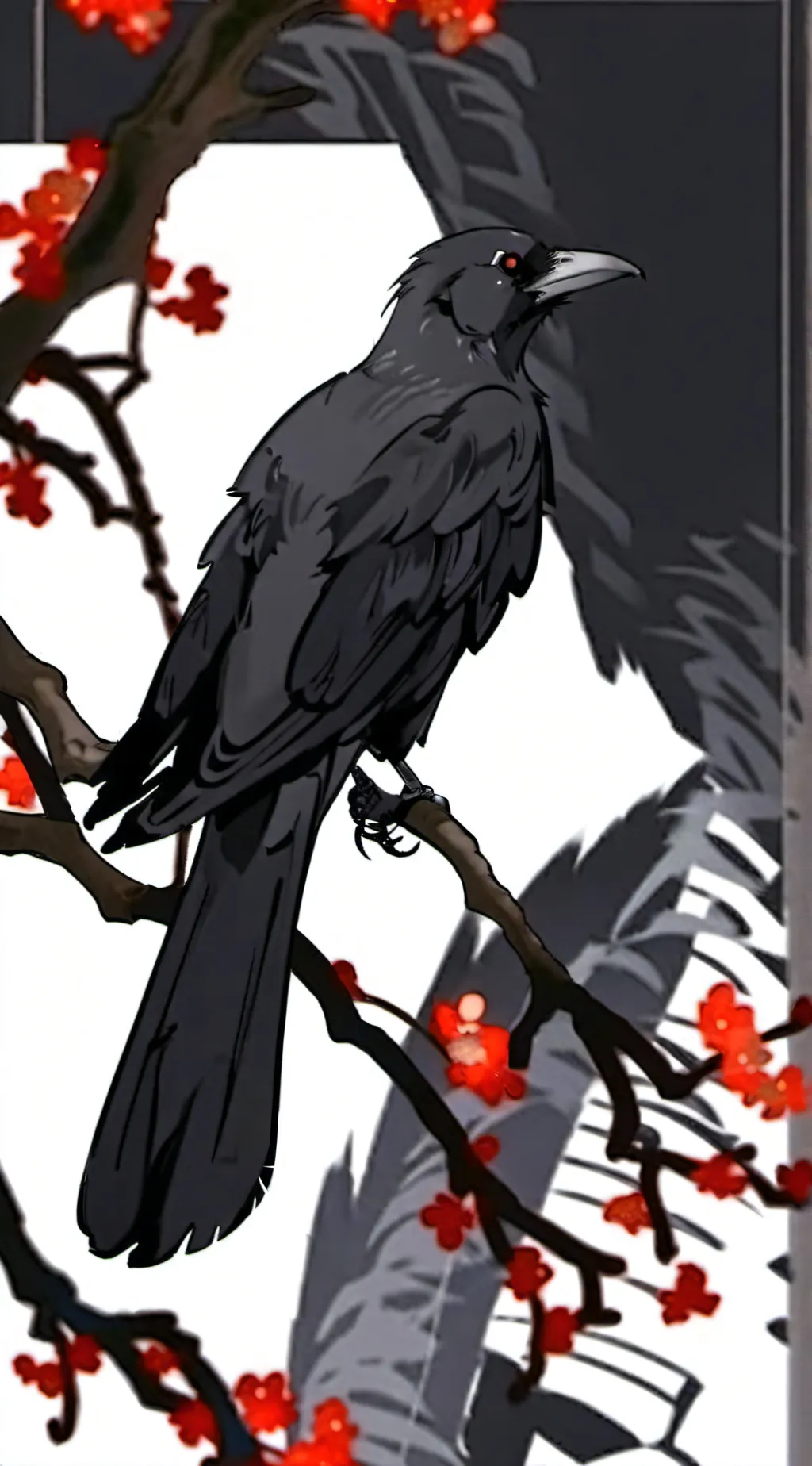 ai character: Fumikage Tokoyami  background