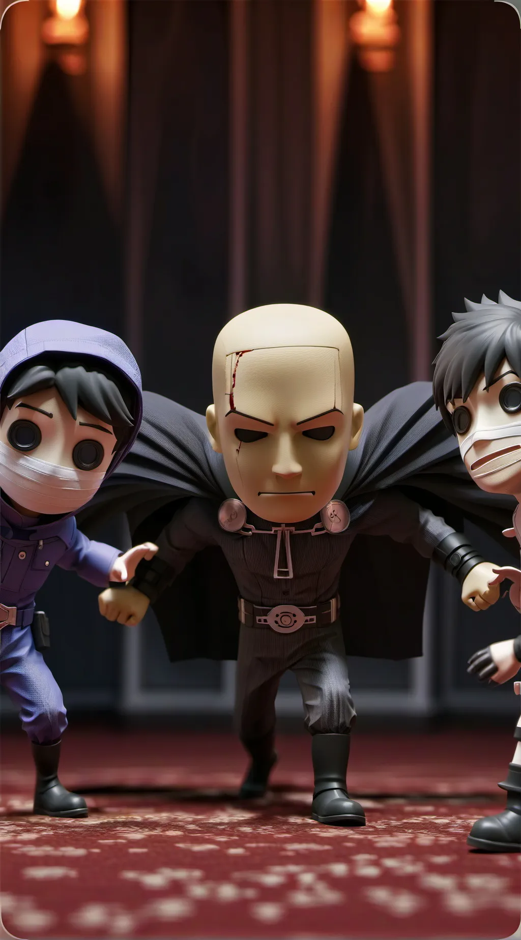 ai character: Murder drones  background